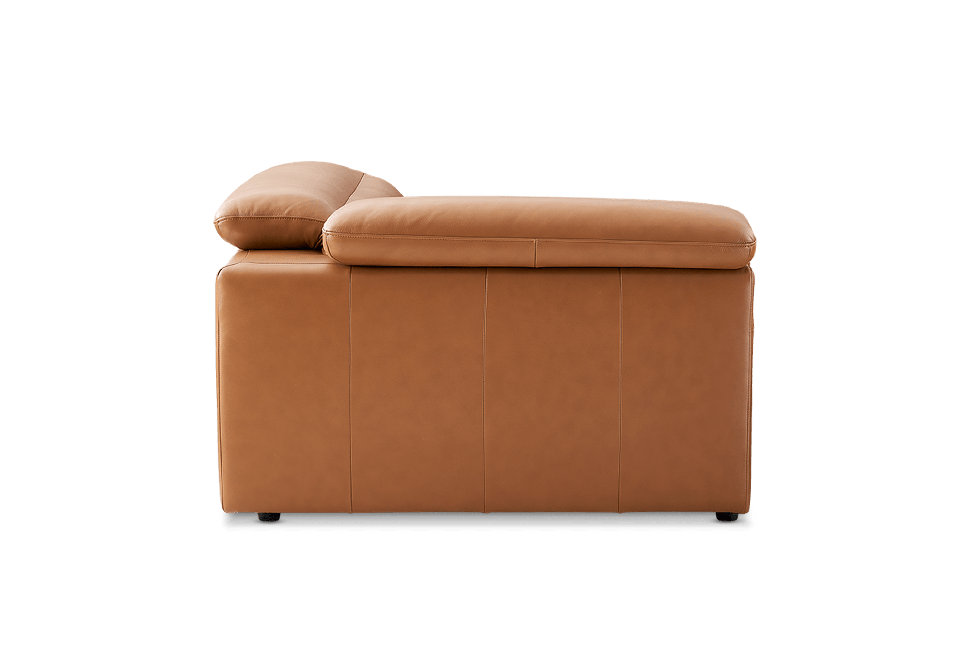 Jaron Leather Corner Sofa 8