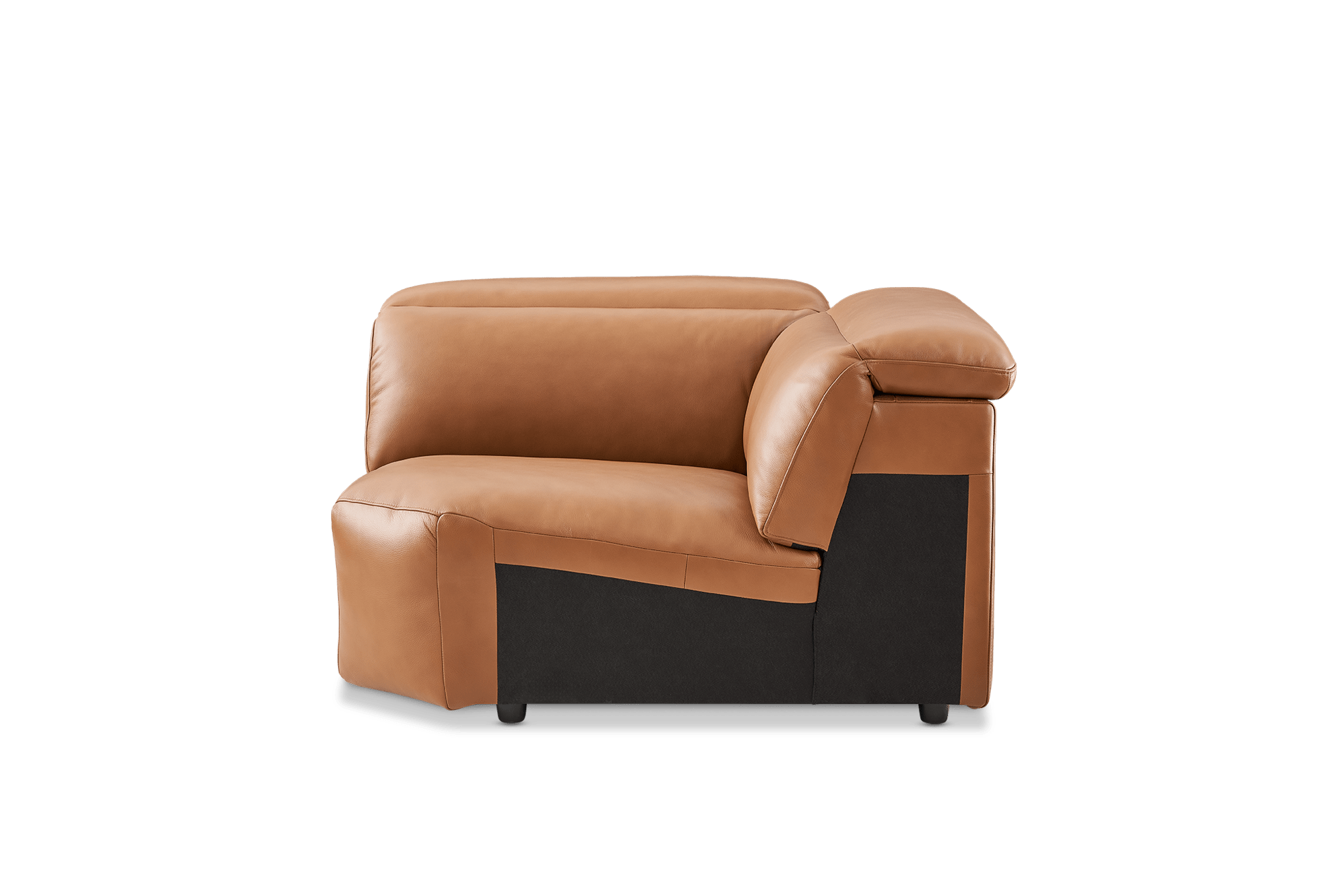 Jaron Leather Corner Sofa 7