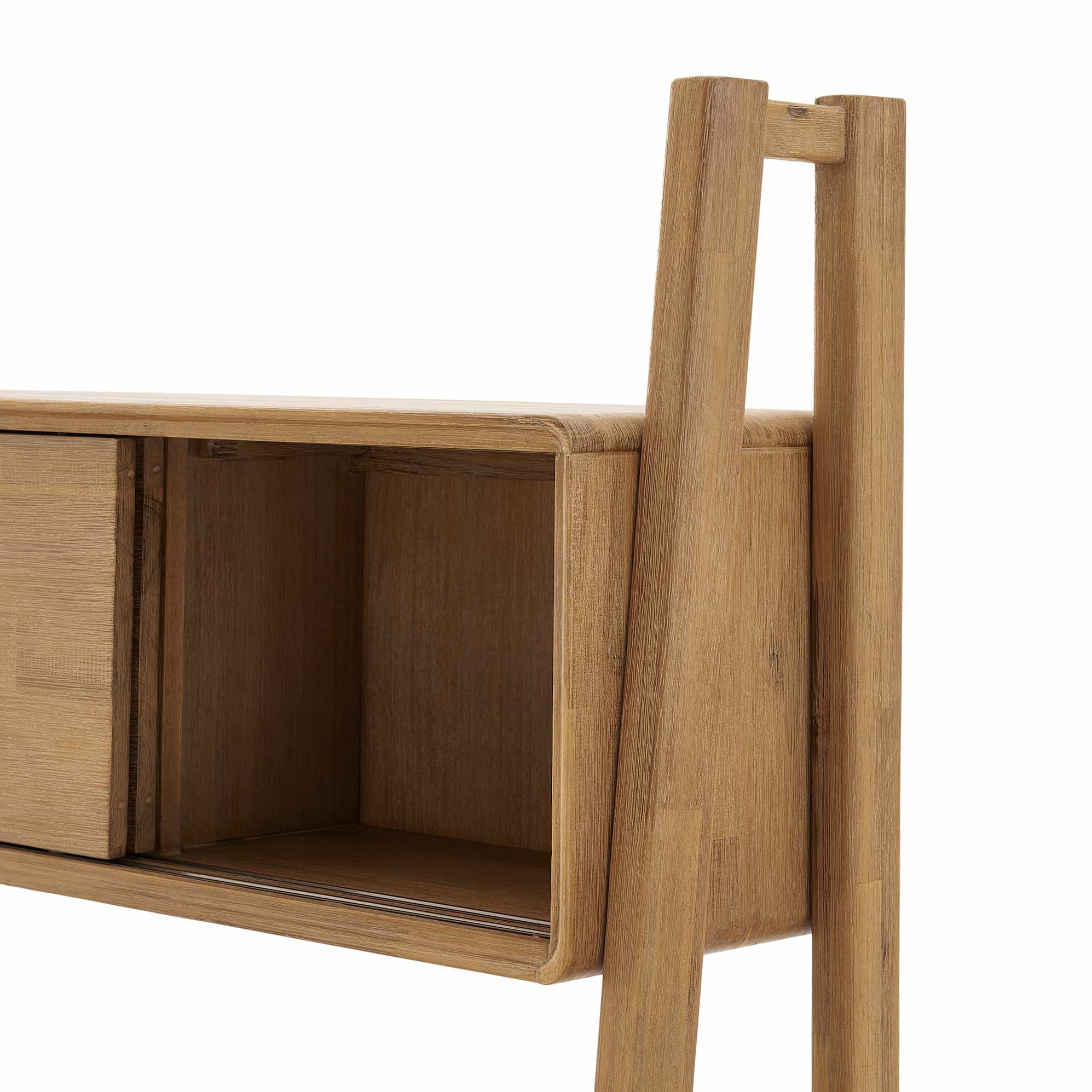 Seb Wall Desk with Bookshelf Set 2