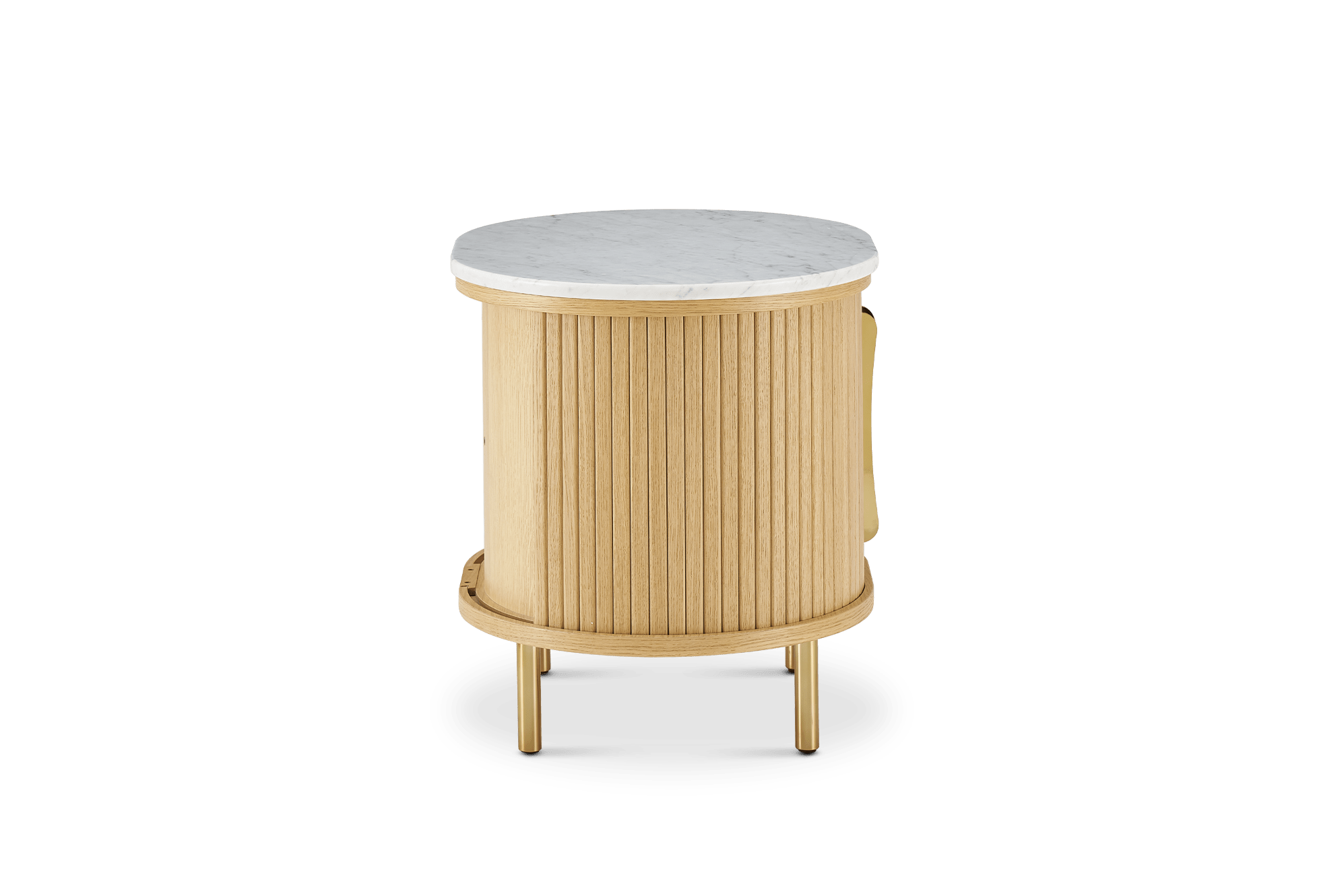 Harper Marble Storage Side Table 7