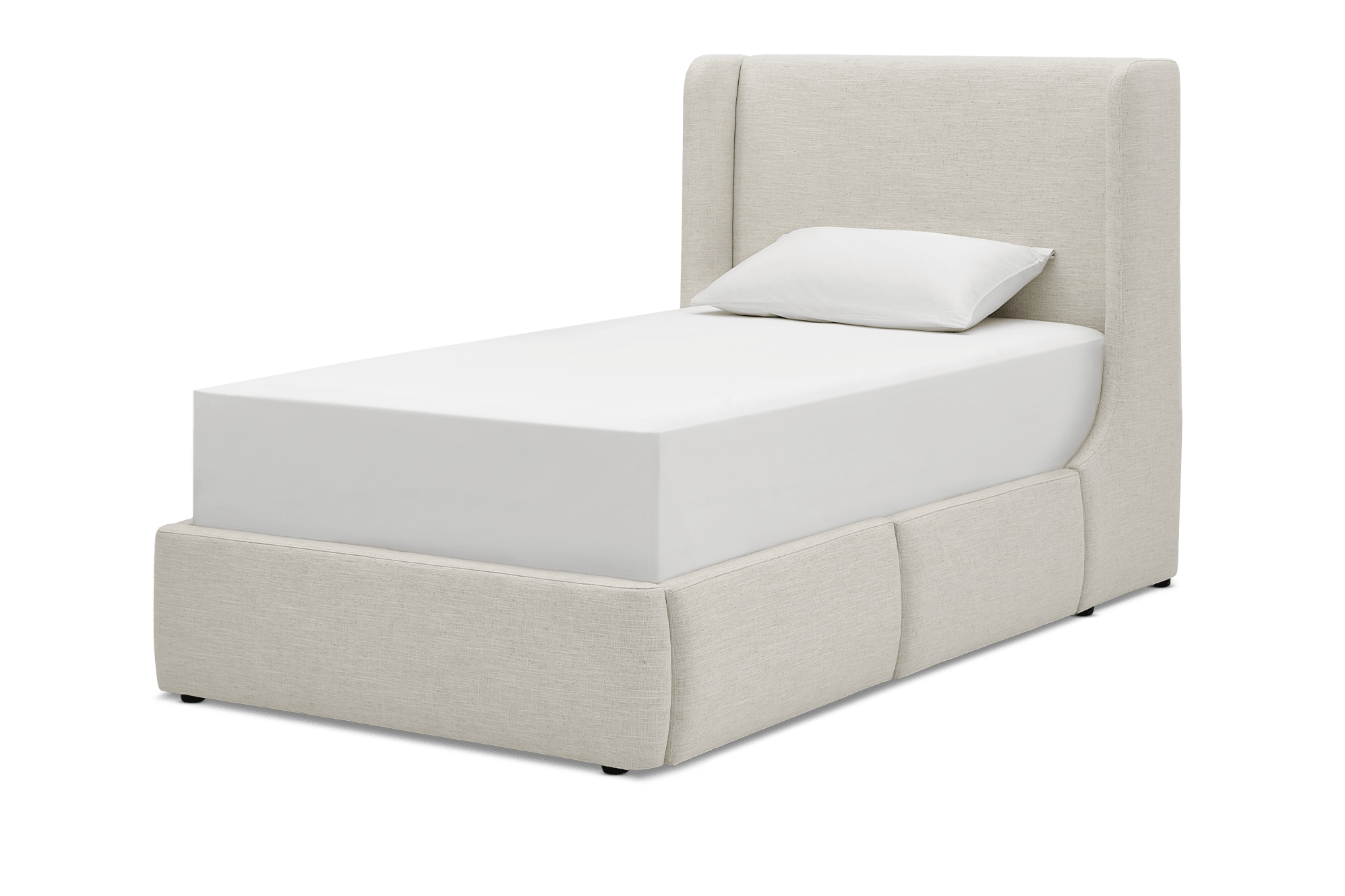 Dalton Full Storage Bed, (Navagio) Beach Linen