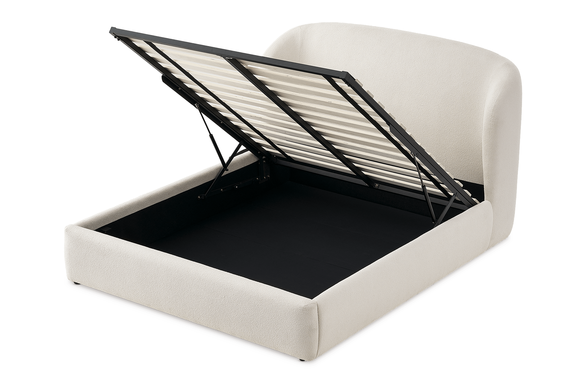 Auburn Performance Bouclé Storage Bed