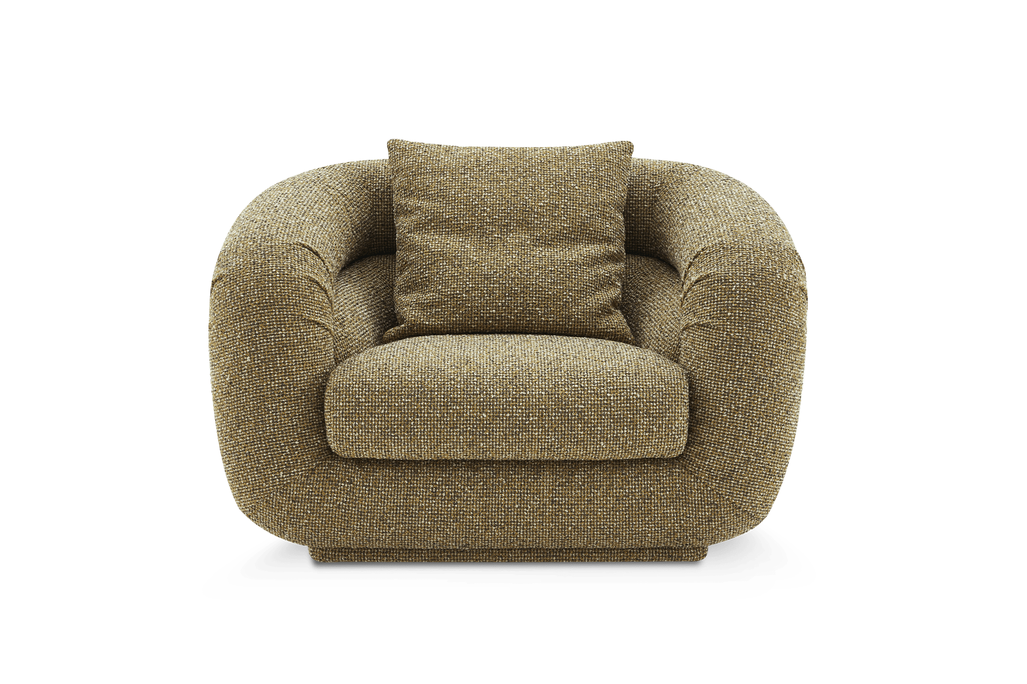 Solari Swivel Chair, (Performance Margot) Olive