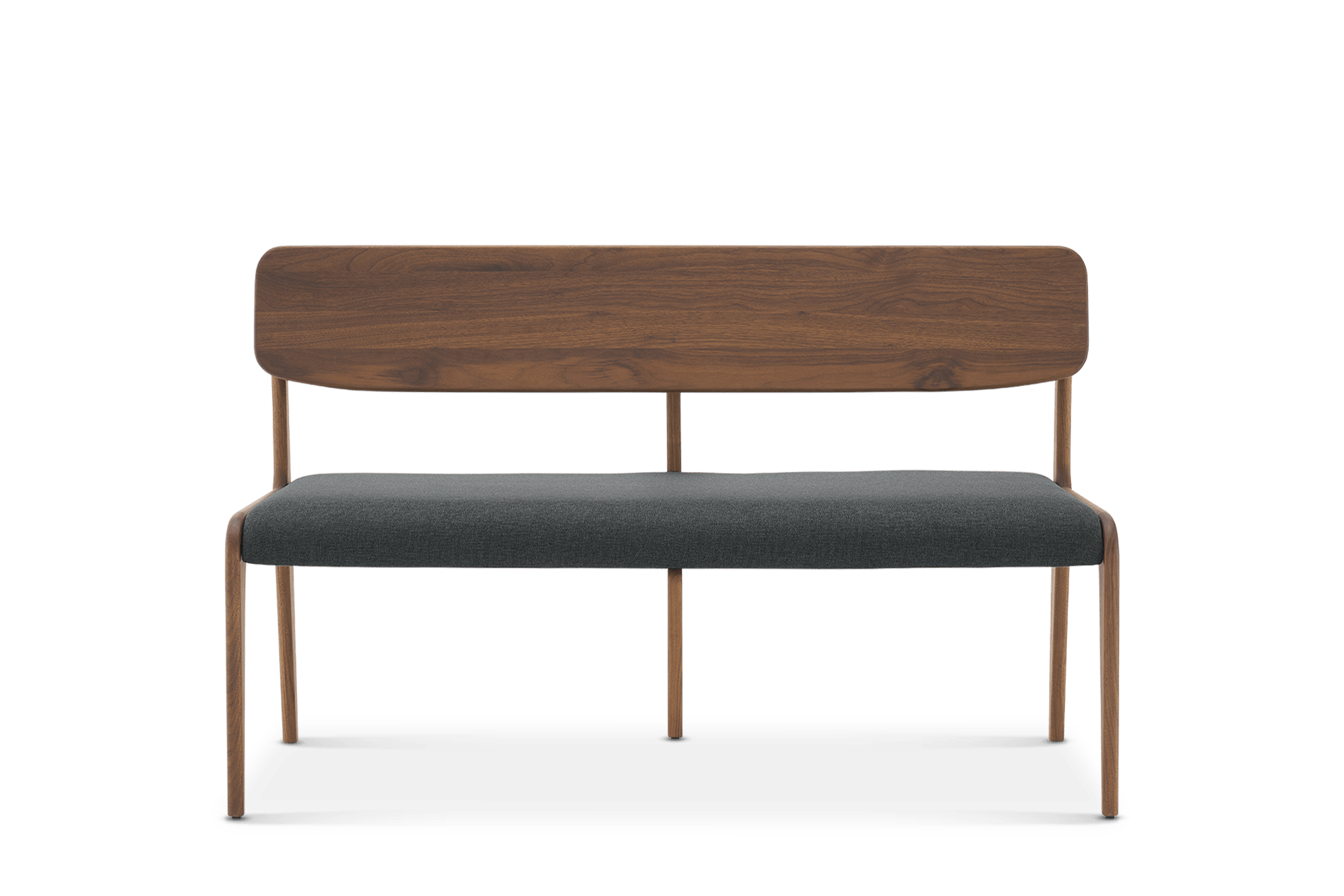 Vincent Dining Bench 120cm, Walnut