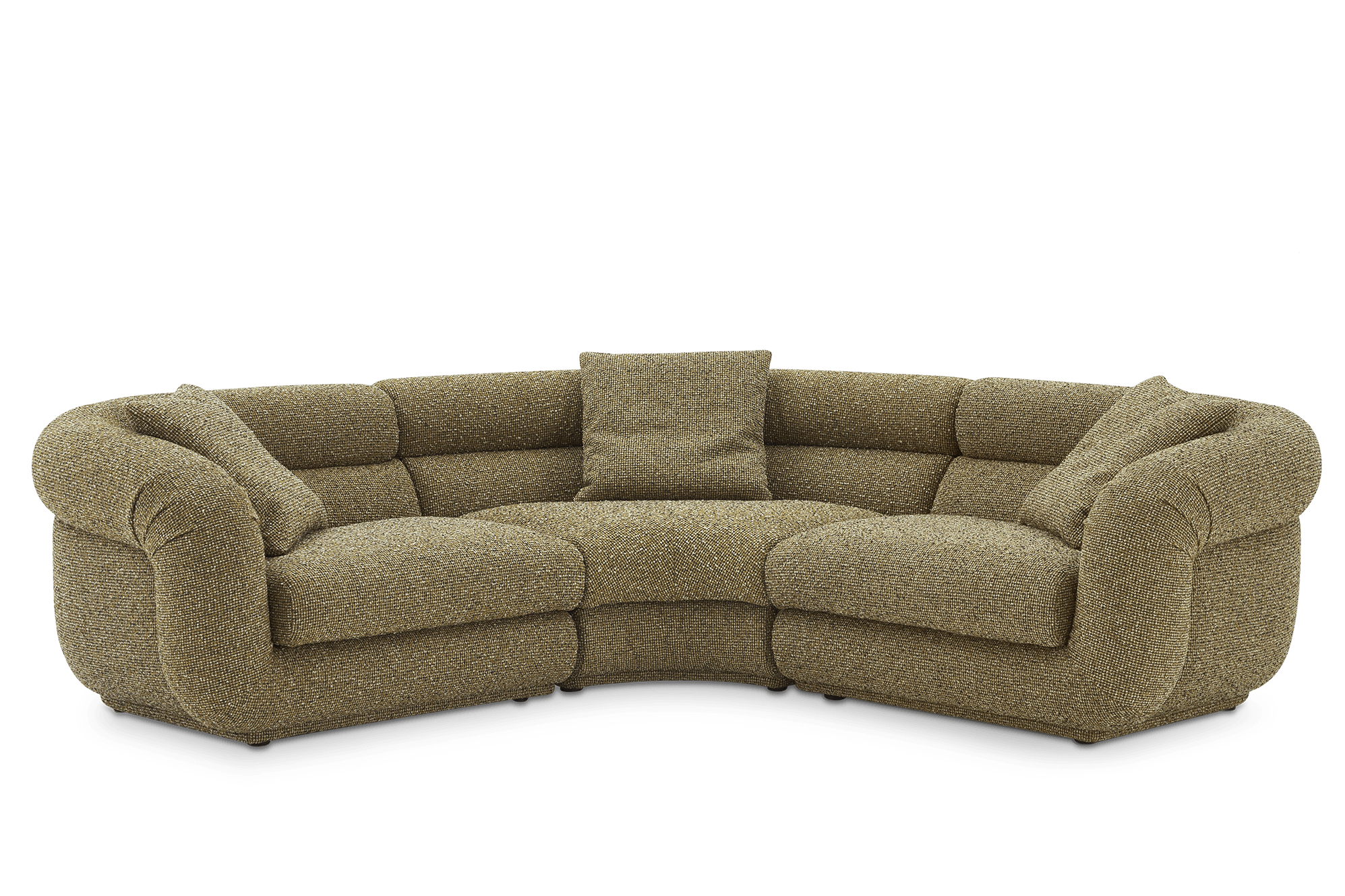 Solari Performance Fabric Sectional Sofa 1