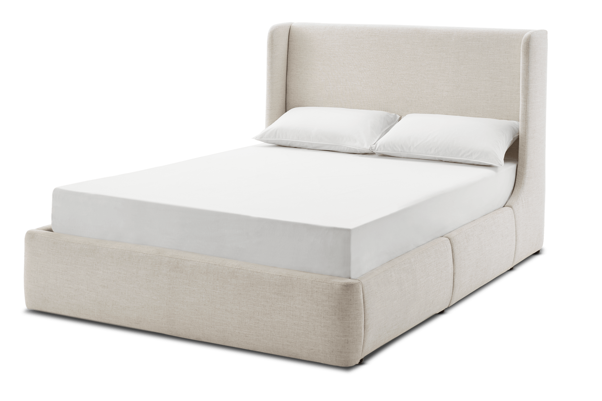 Dalton Storage California King Size Bed, (Navagio) Beach Linen