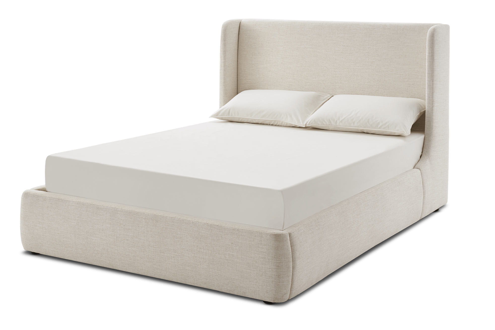 Dalton California King Size Bed, (Navagio) Beach Linen