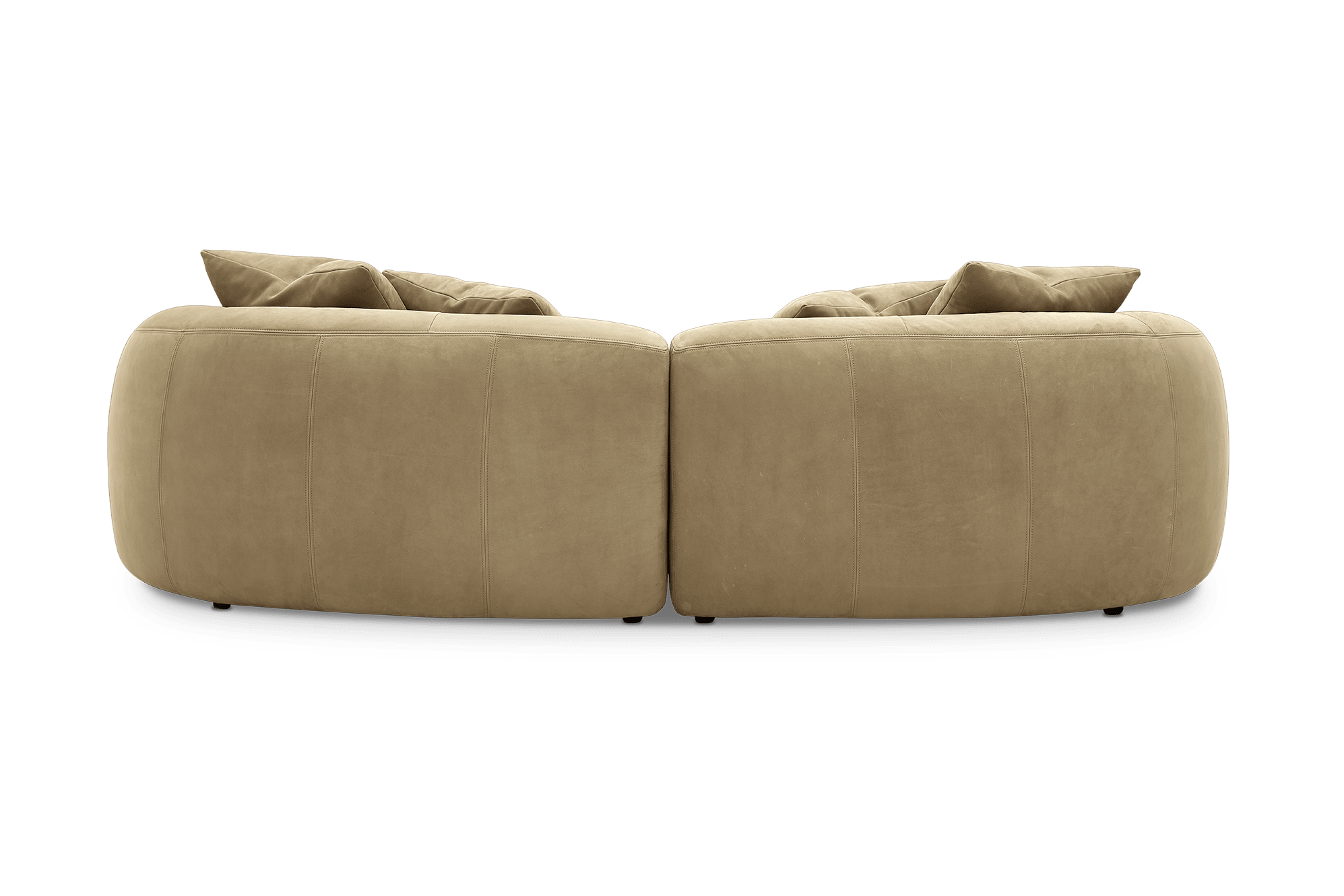 Fable Leather 3 Seater Sofa 9