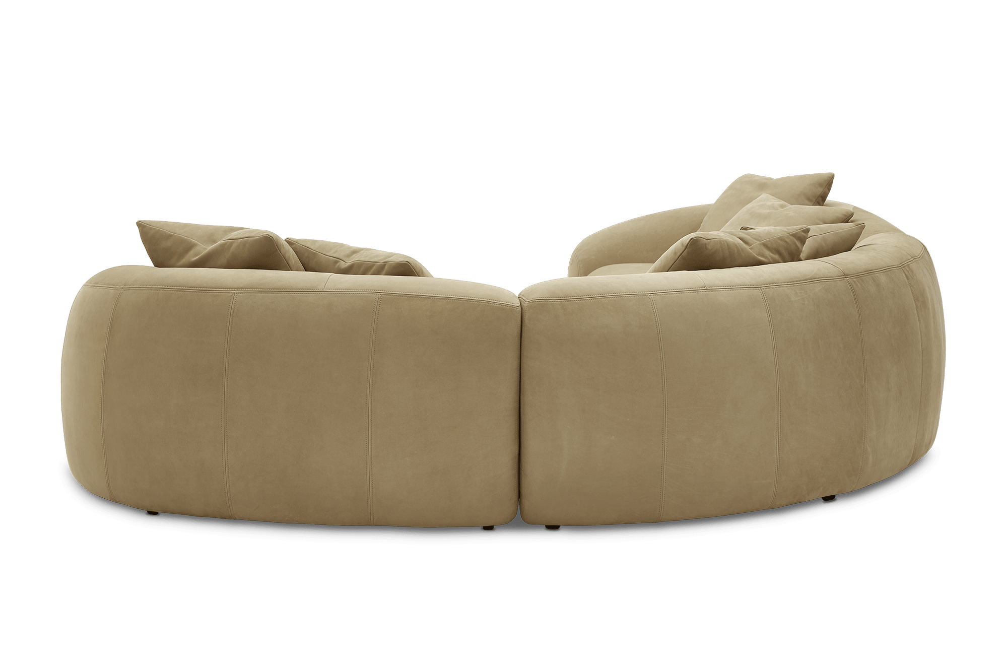 Fable Leather Sectional Sofa 9