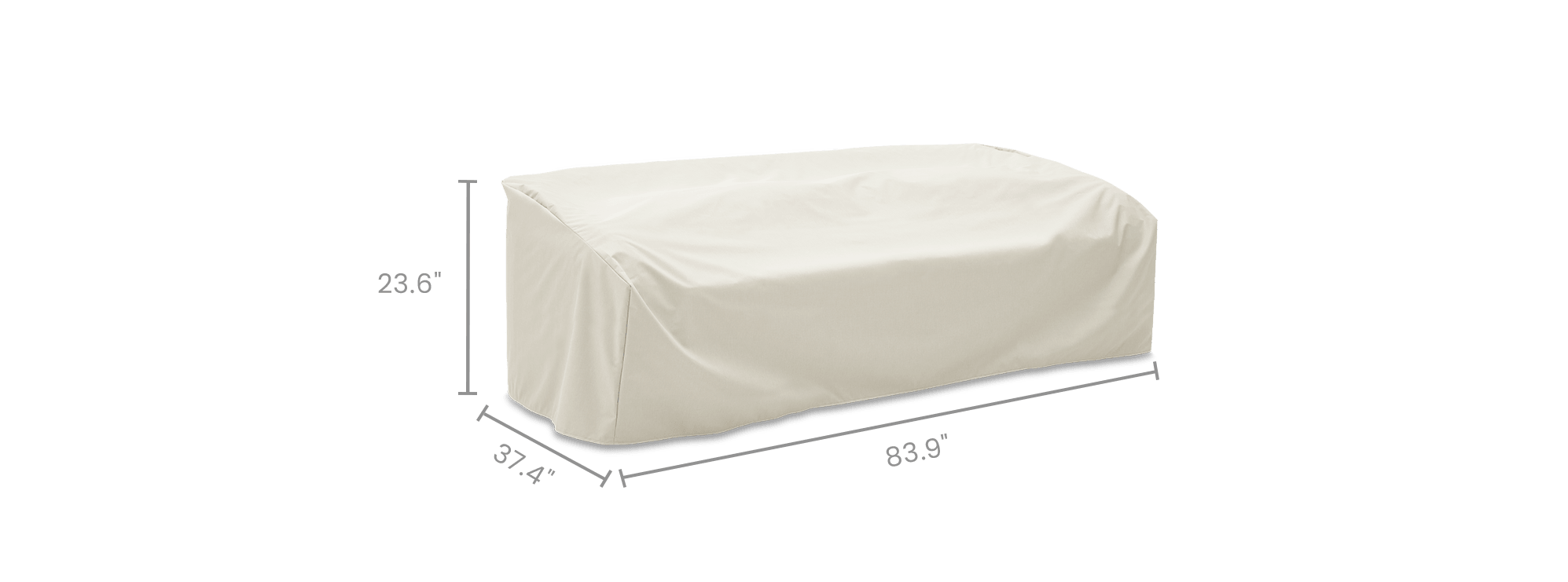 dimension of Lorna Outdoor Sofa Cover