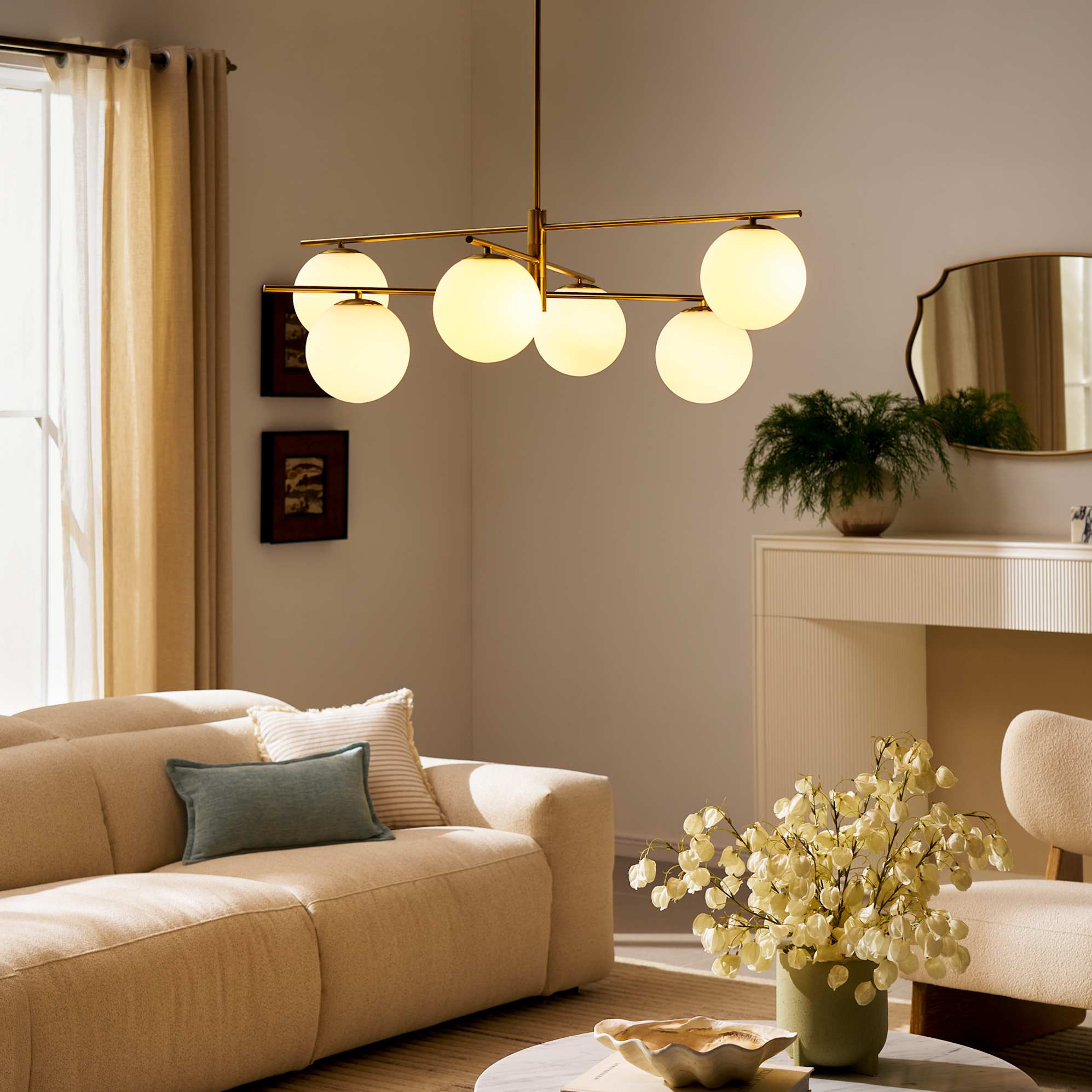 Cedric 6-Light Chandelier lifestyle