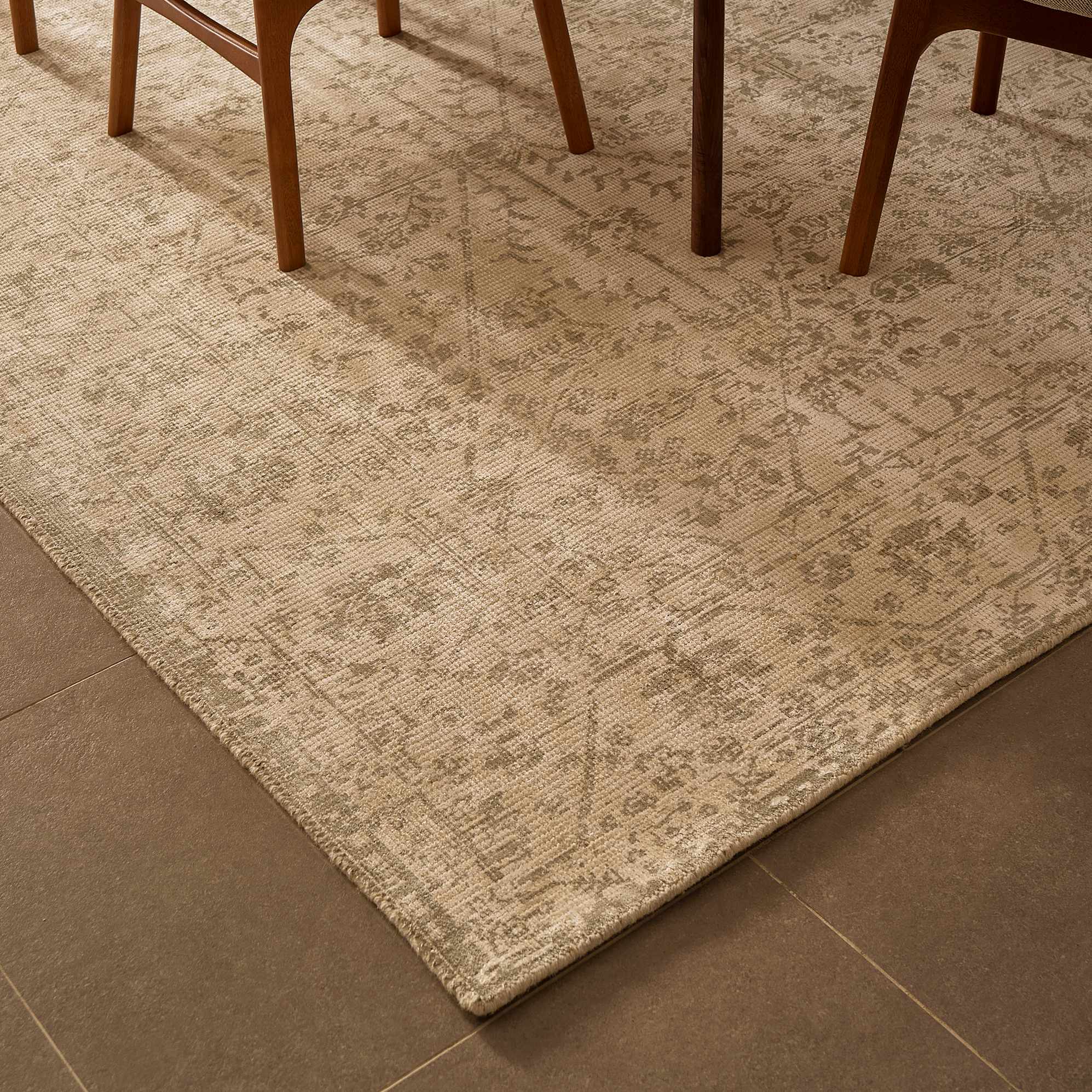 Nola Area Rug, Ivory, 9'x12'