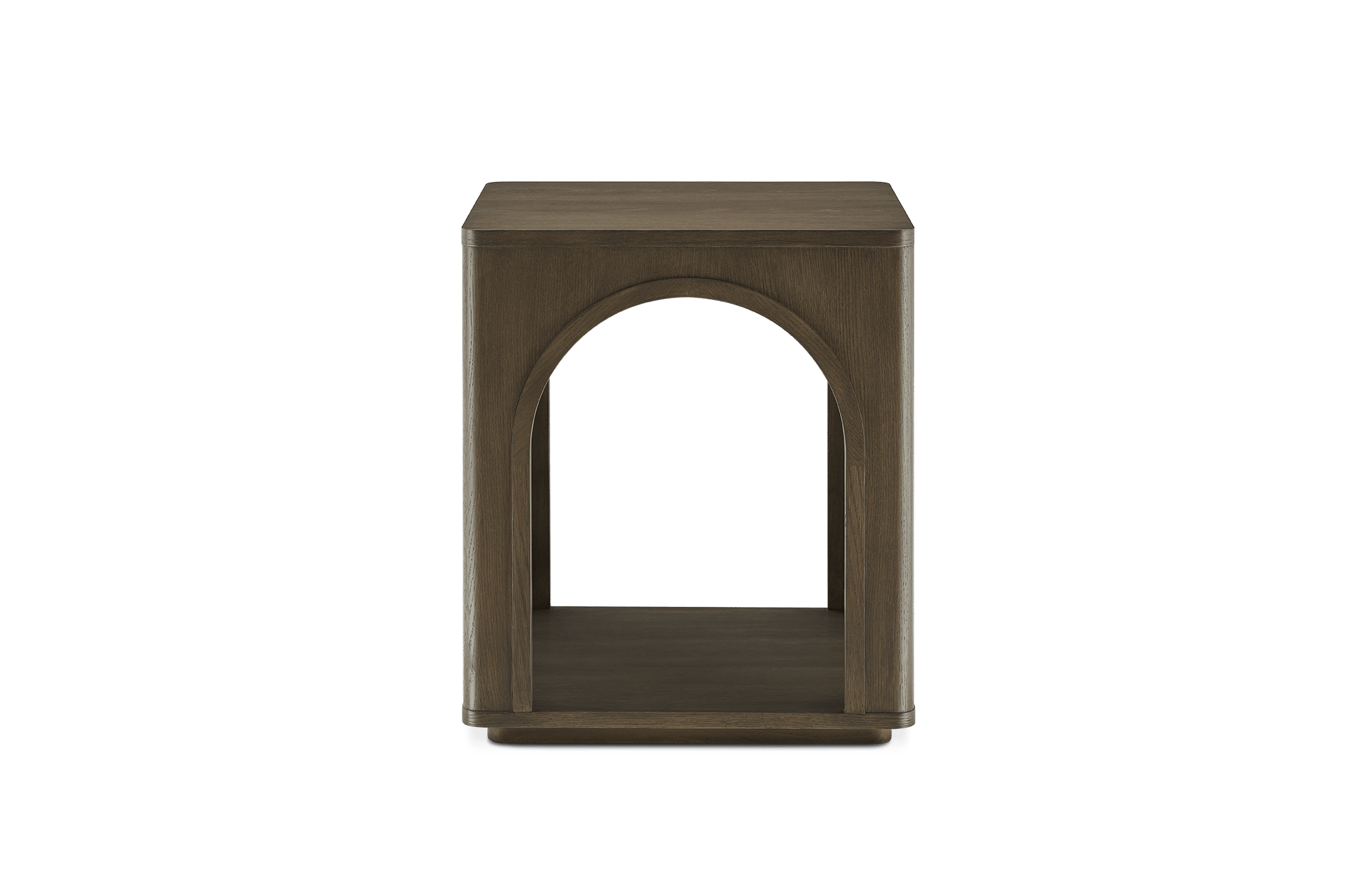 Arcadia Side Table, Caramel Oak