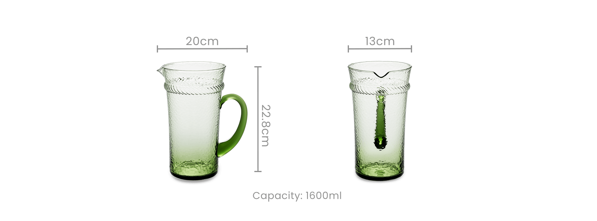 dimension of Verdant Pitcher