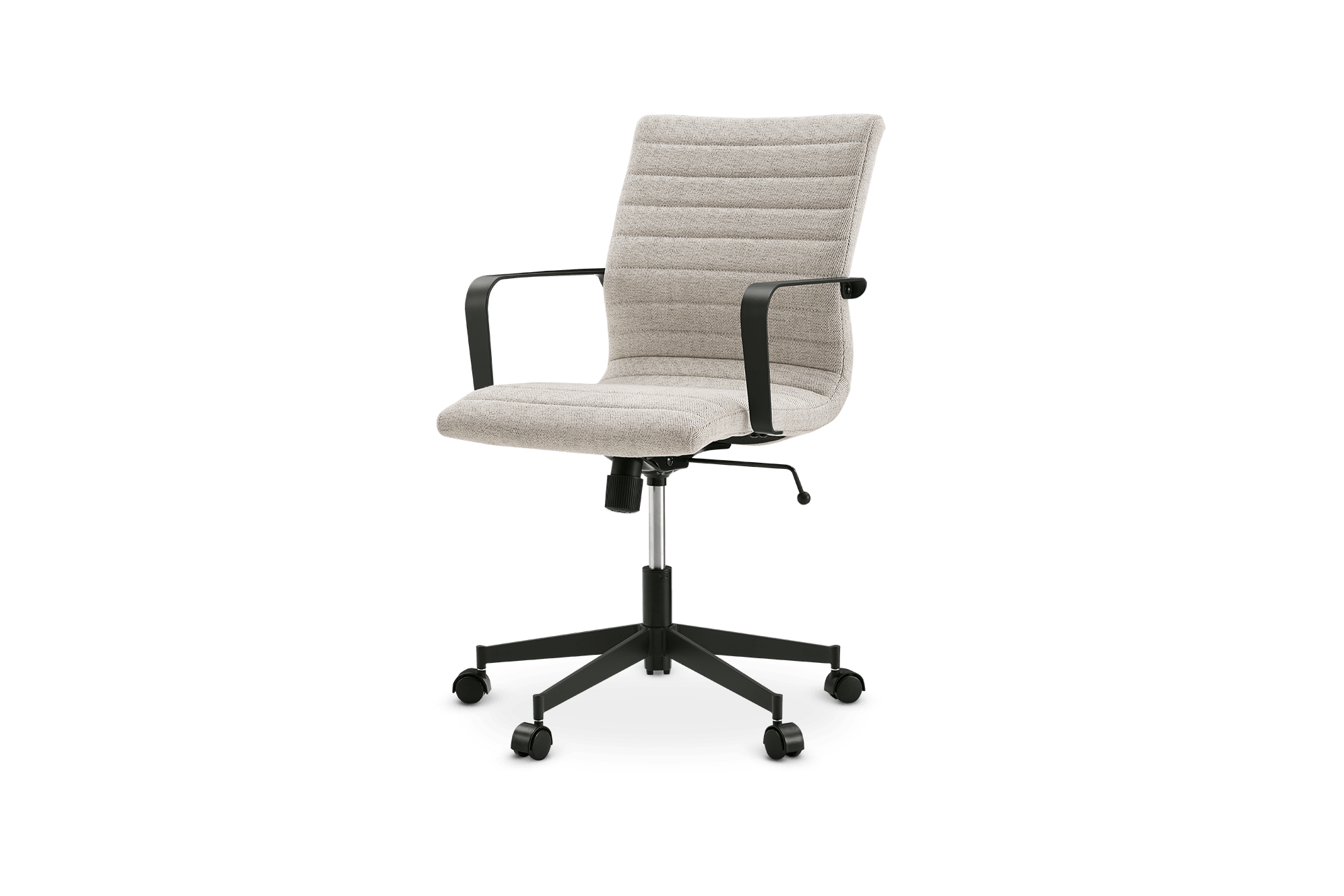 Levi Office Chair, (Twill) Pearl Beige