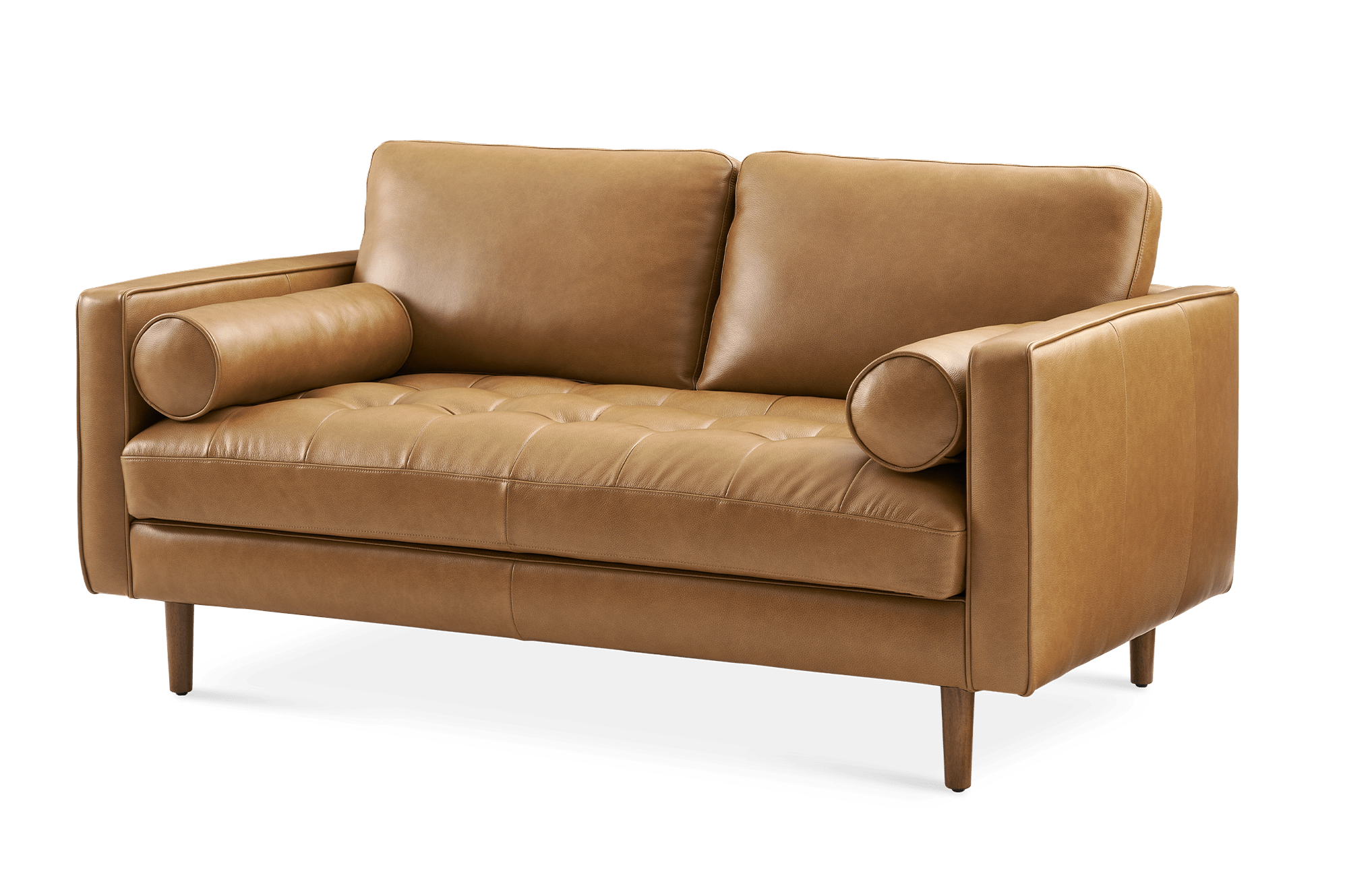 Madison Leather Loveseat 9