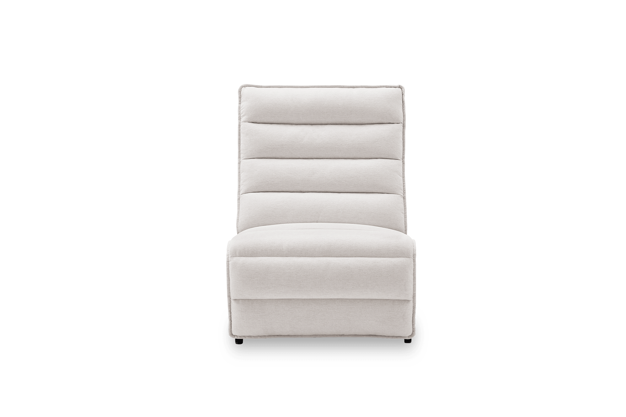 Reverie Performance Fabric Power Recliner Armless Sofa image 0