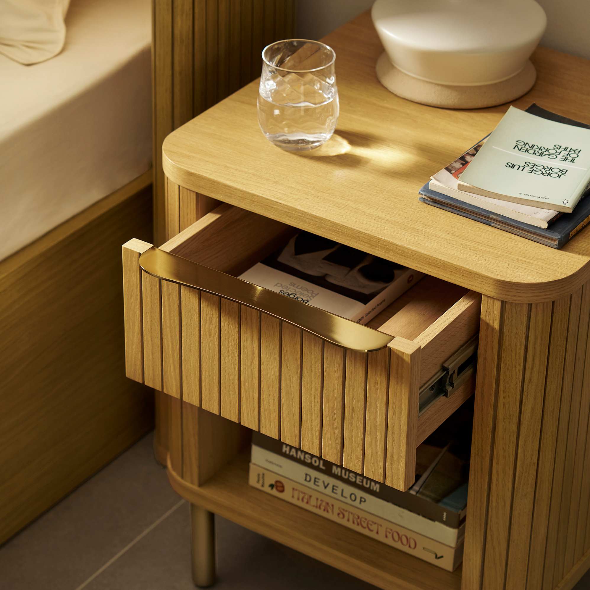 Harper 1-Drawer Bedside Table 2