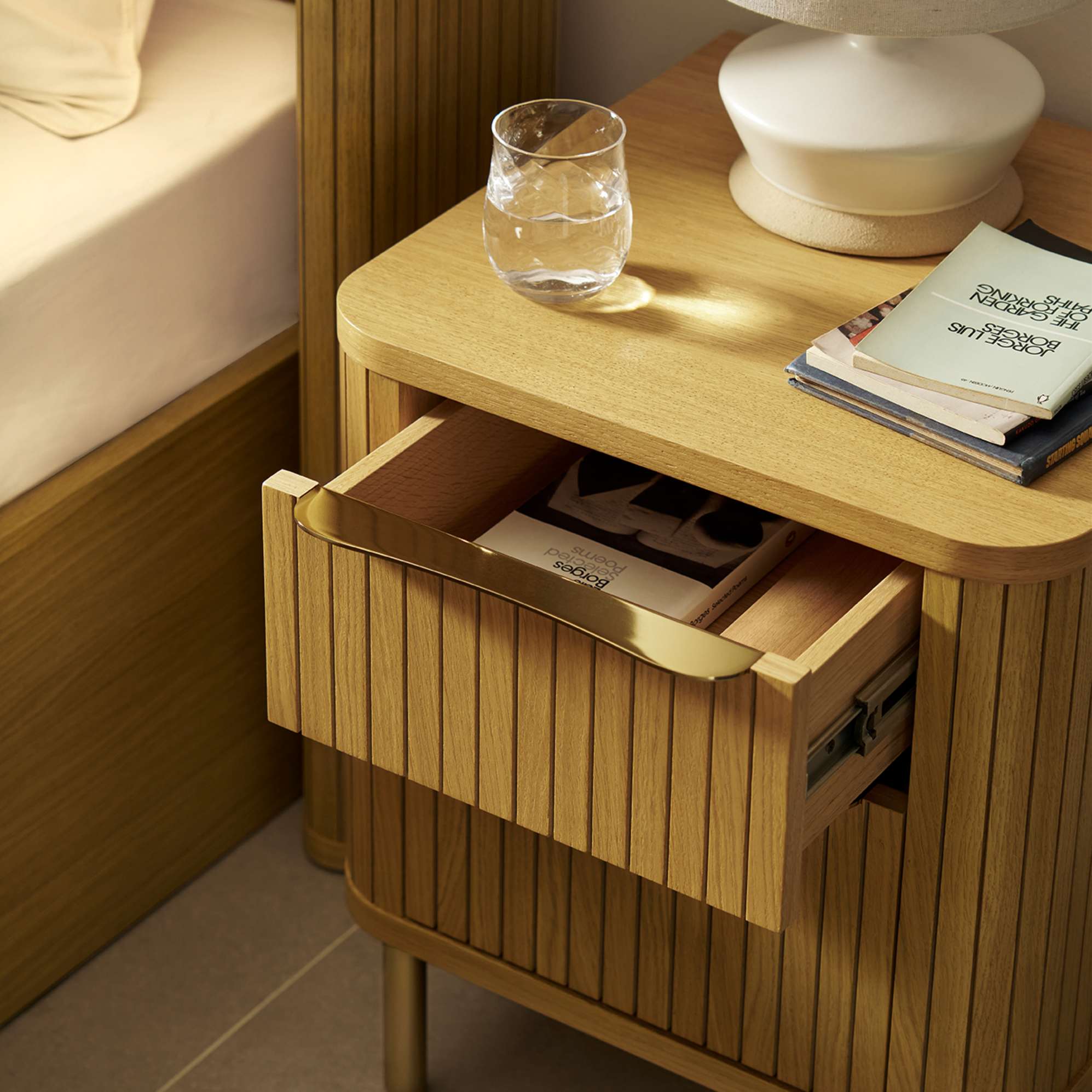 Harper 2-Drawer Bedside Table 2