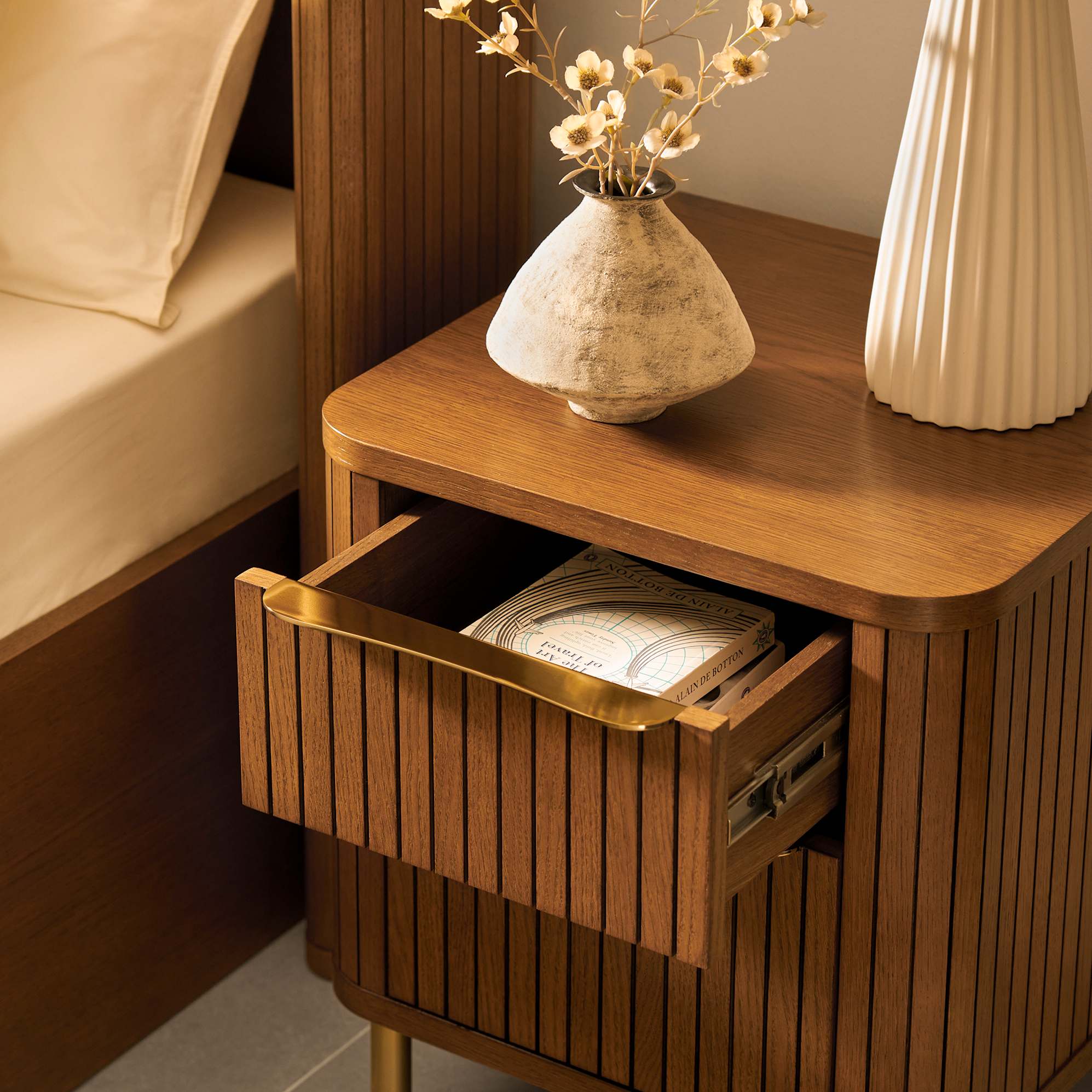 Harper 2-Drawer Bedside Table 2