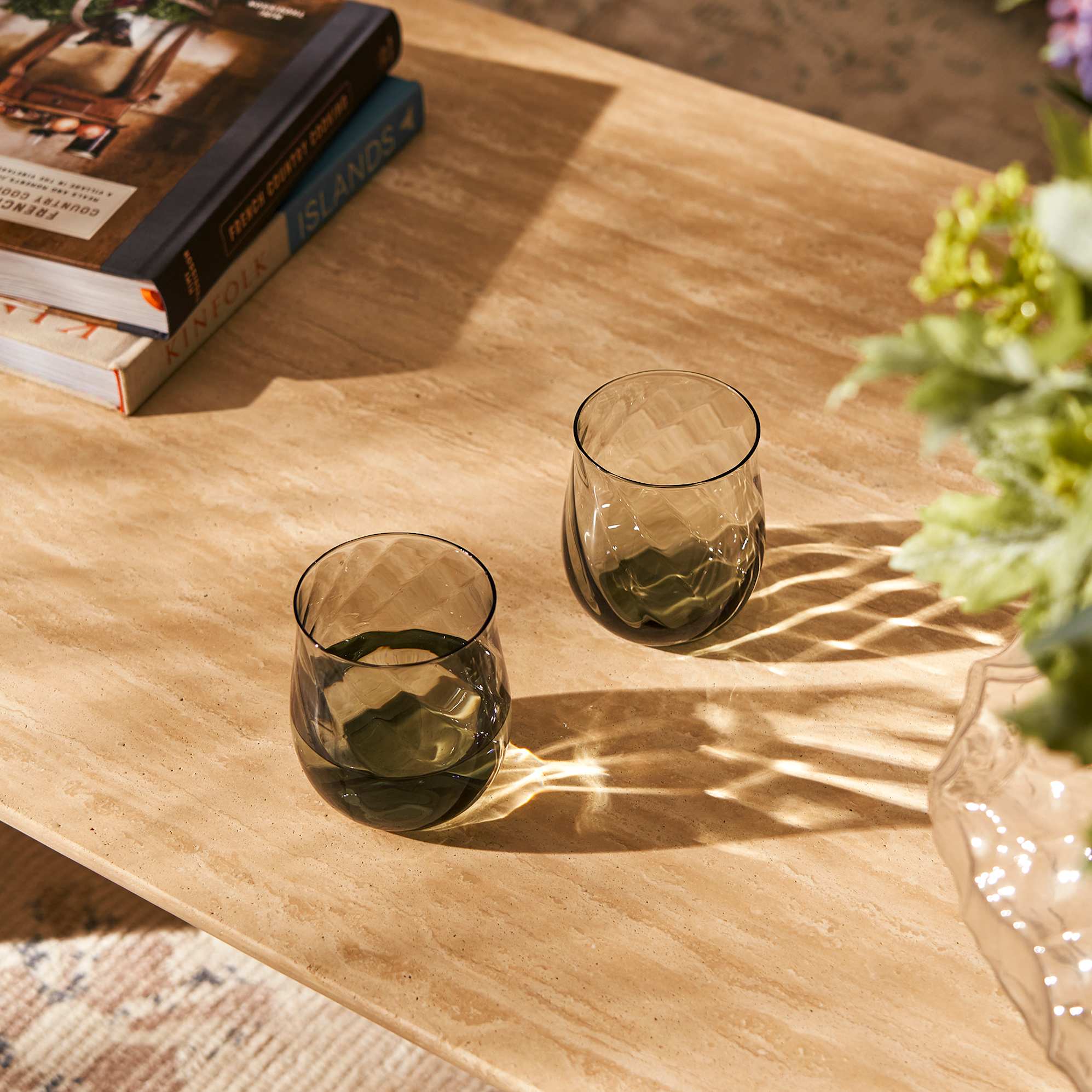 Cascade Short Drinking Glasses, Set of 4 3