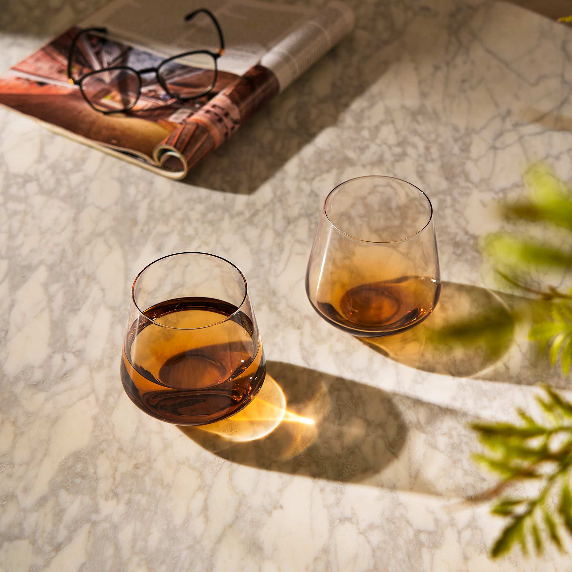 Prism Short Drinking Glasses, Set of 4 0