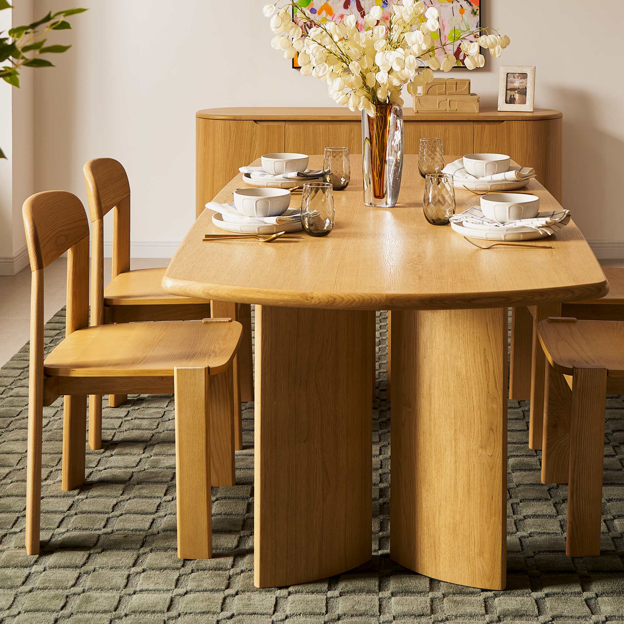 Posey Dining Table, 72.8" lifestyle