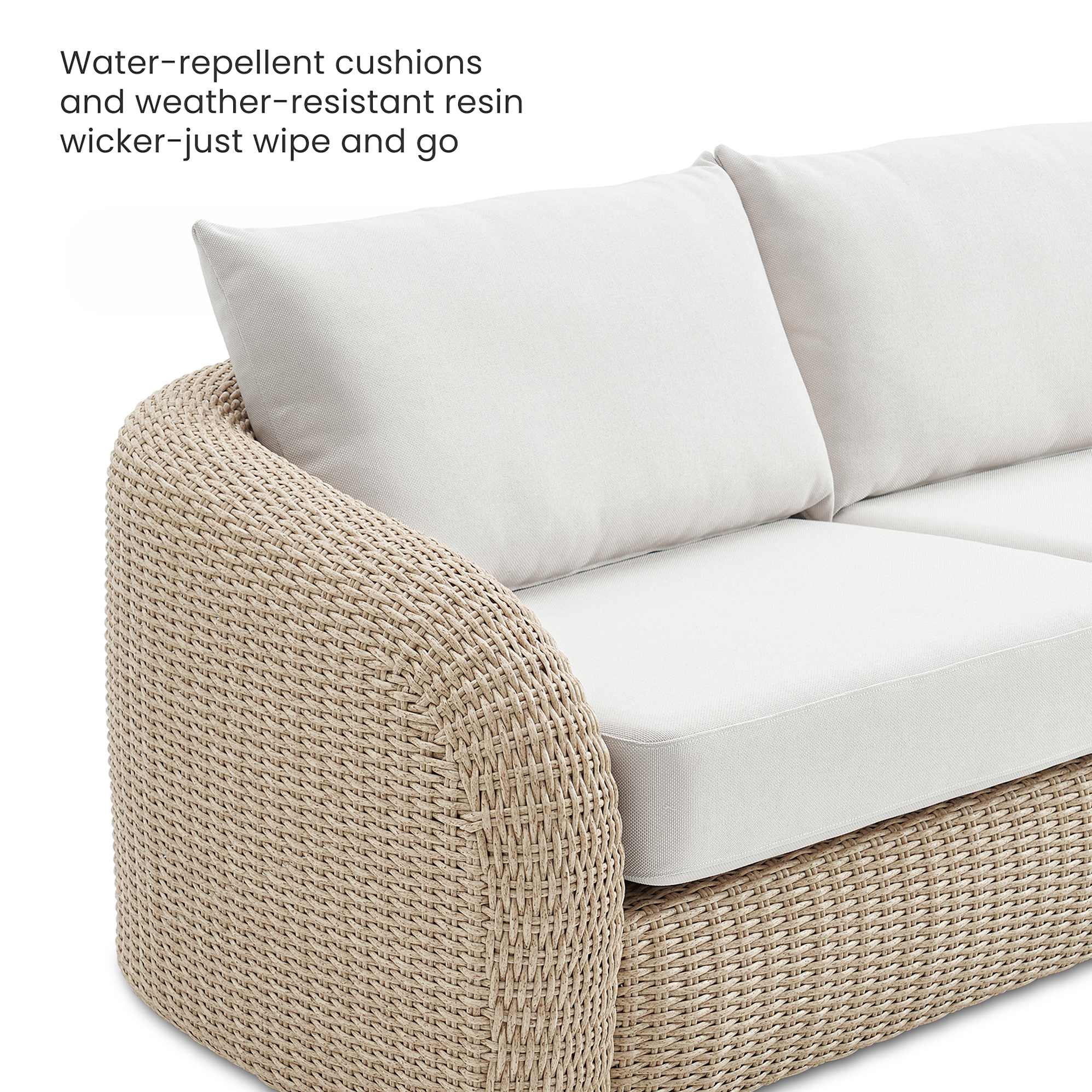 Lorna Outdoor Dining Chair Set 4