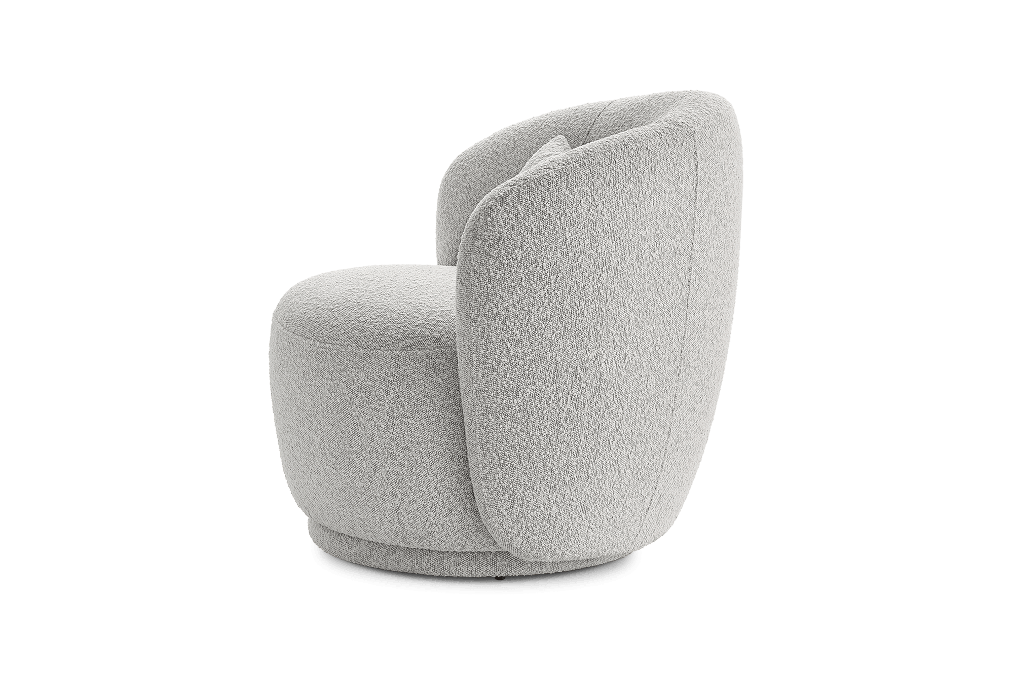 Avery Performance Bouclé Swivel Armchair 8