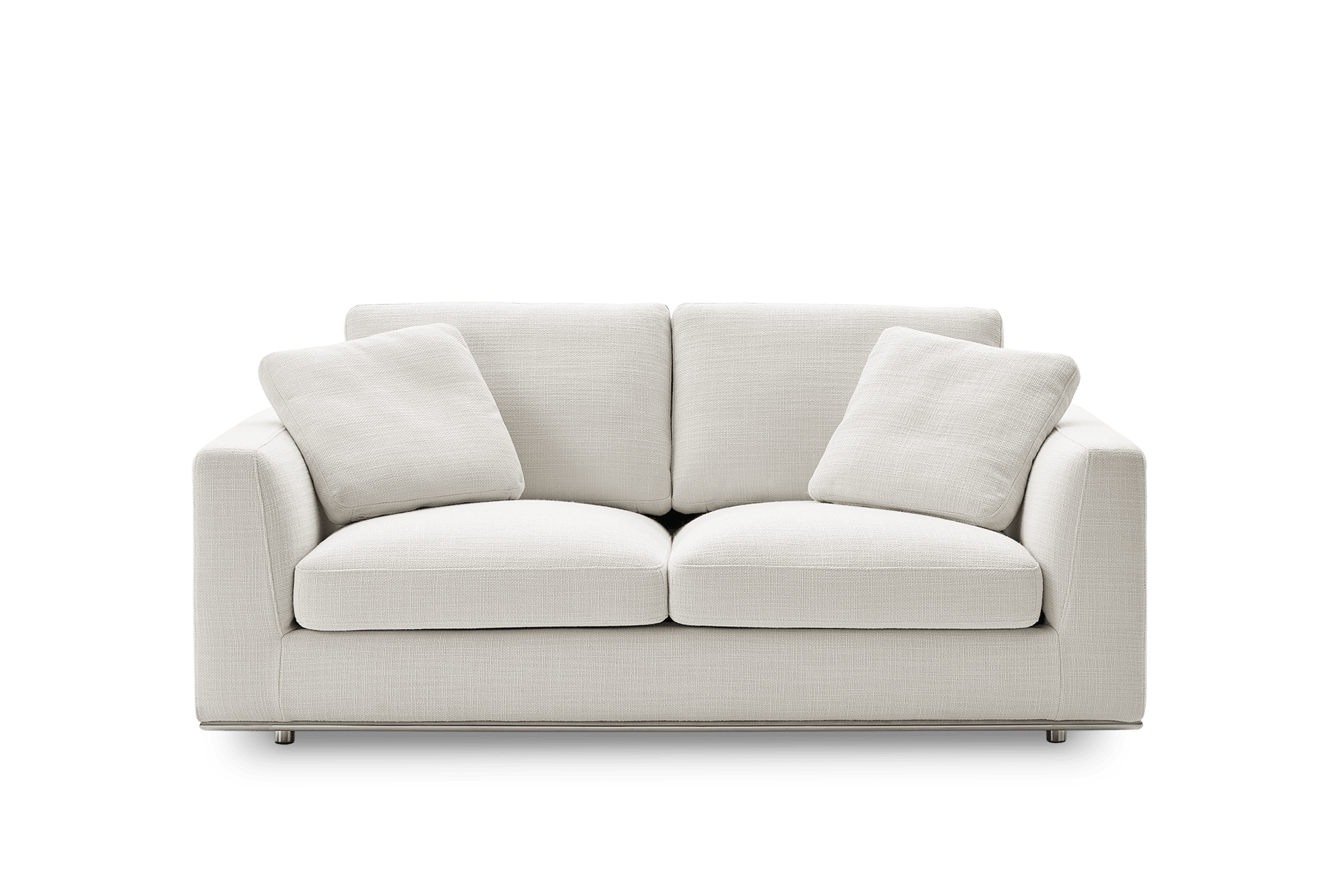 Hamilton 2 Seater Sofa, (Performance Marcel) Brilliant White