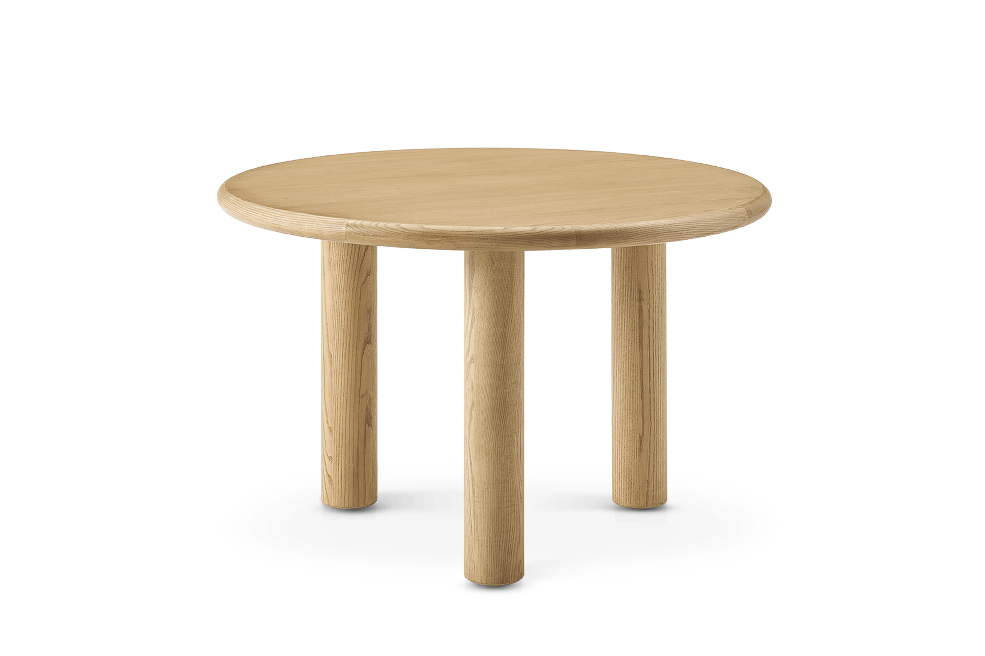 Ashen Round Dining Table, 47.2"