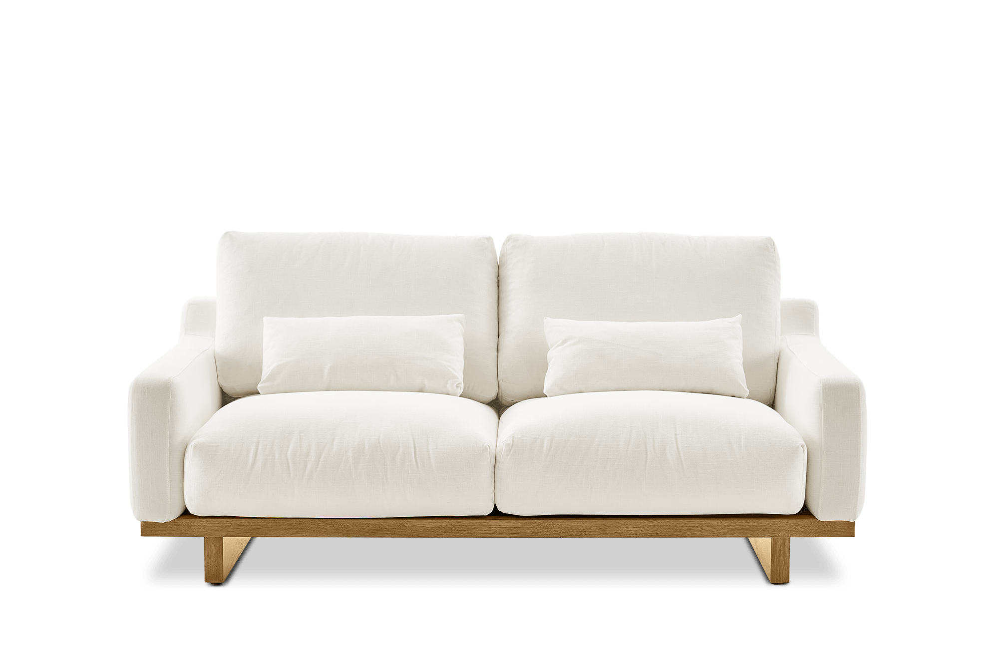 Mori Performance Fabric 2 Seater Sofa 1