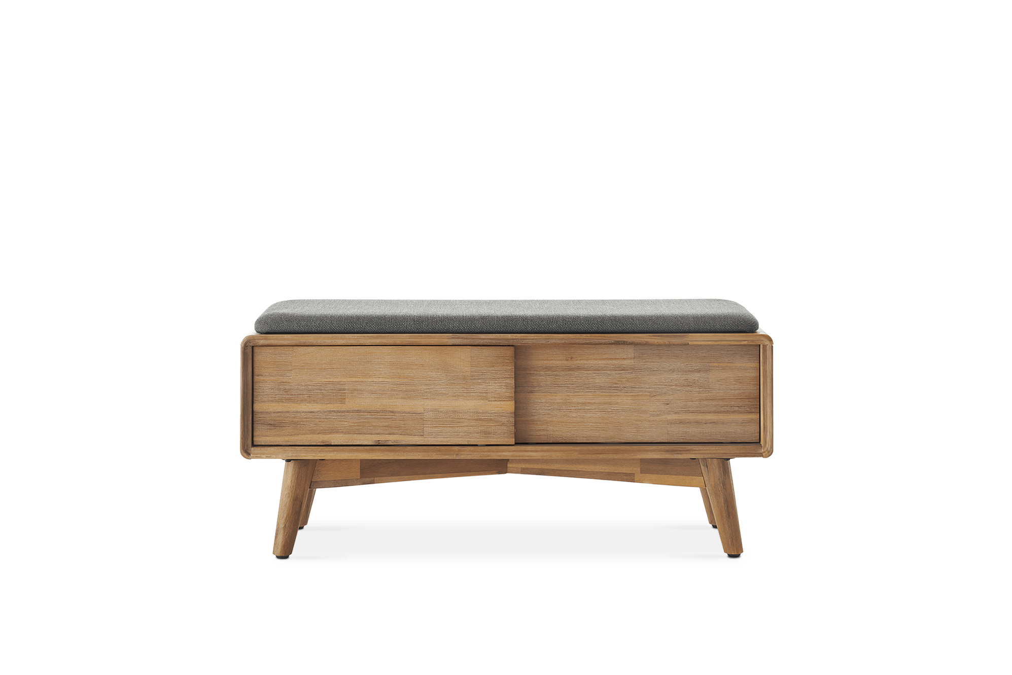 Seb 2-in-1 TV Stand & Entryway Bench 42.1", (Performance Twill) Slate