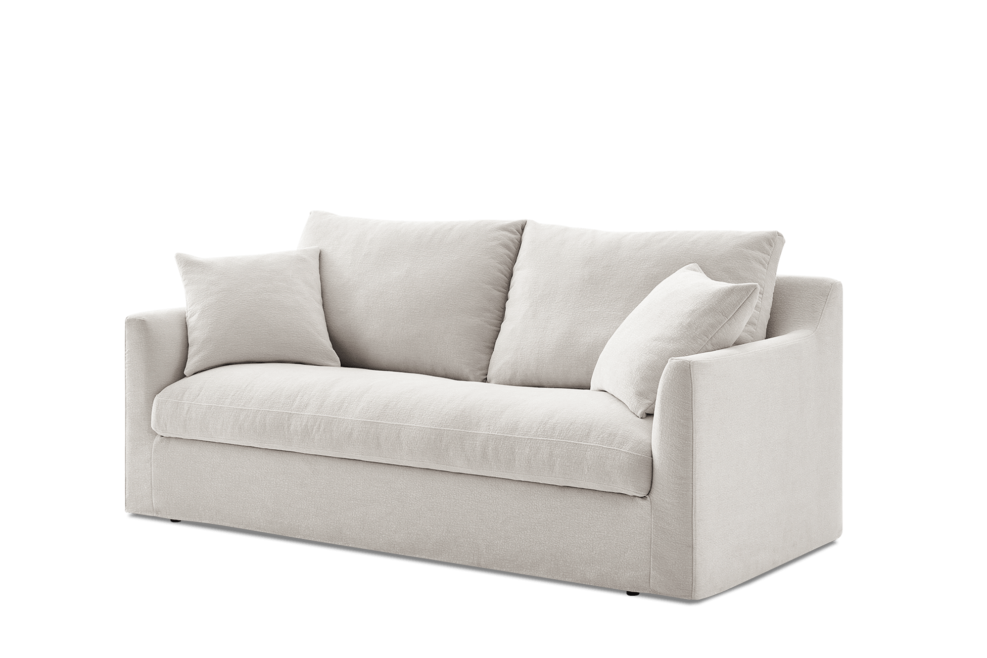 Agnes Slipcover Storage 2 Seater Sofa 7