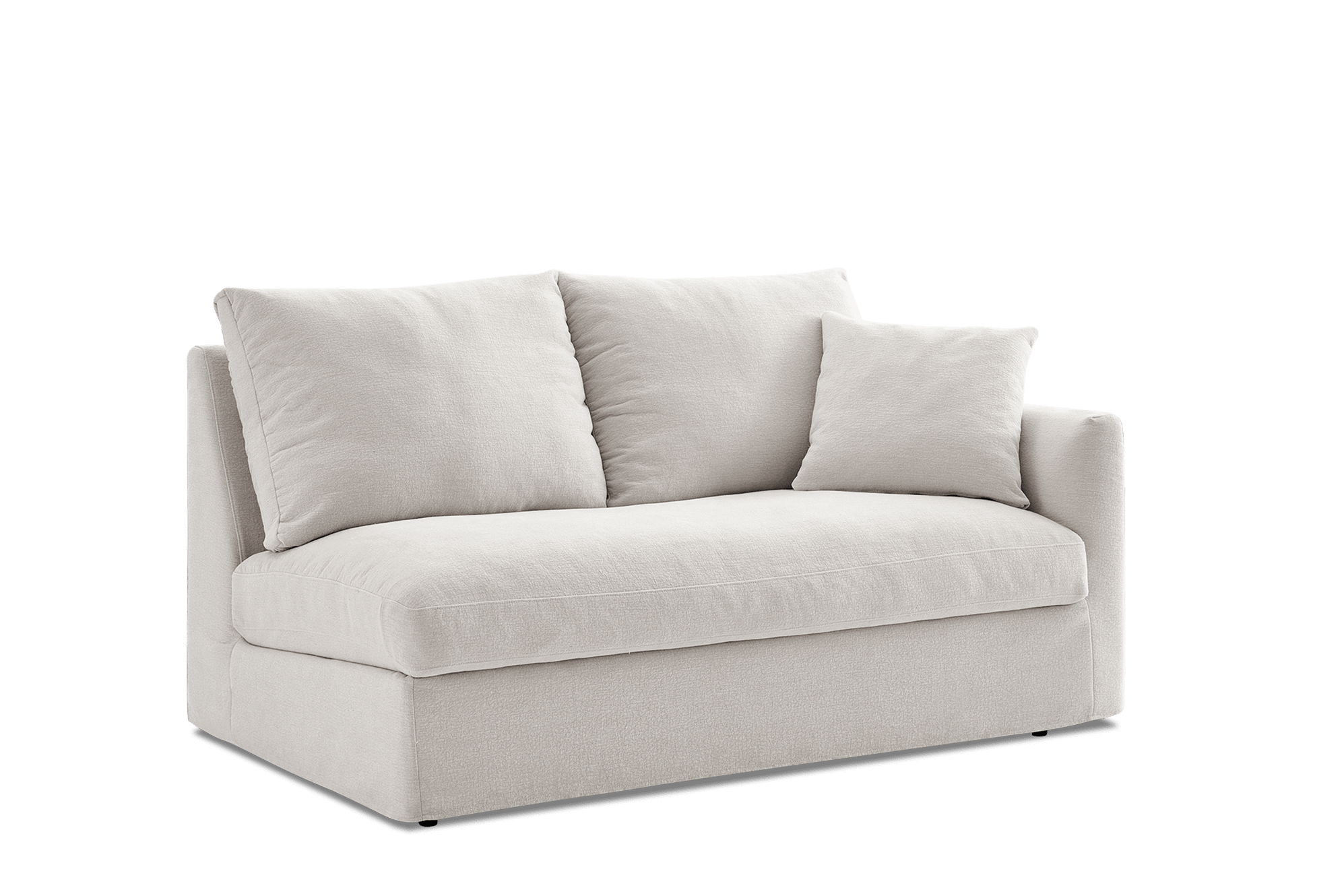 Agnes Slipcover Storage Right Arm 2 Seater Sofa 8