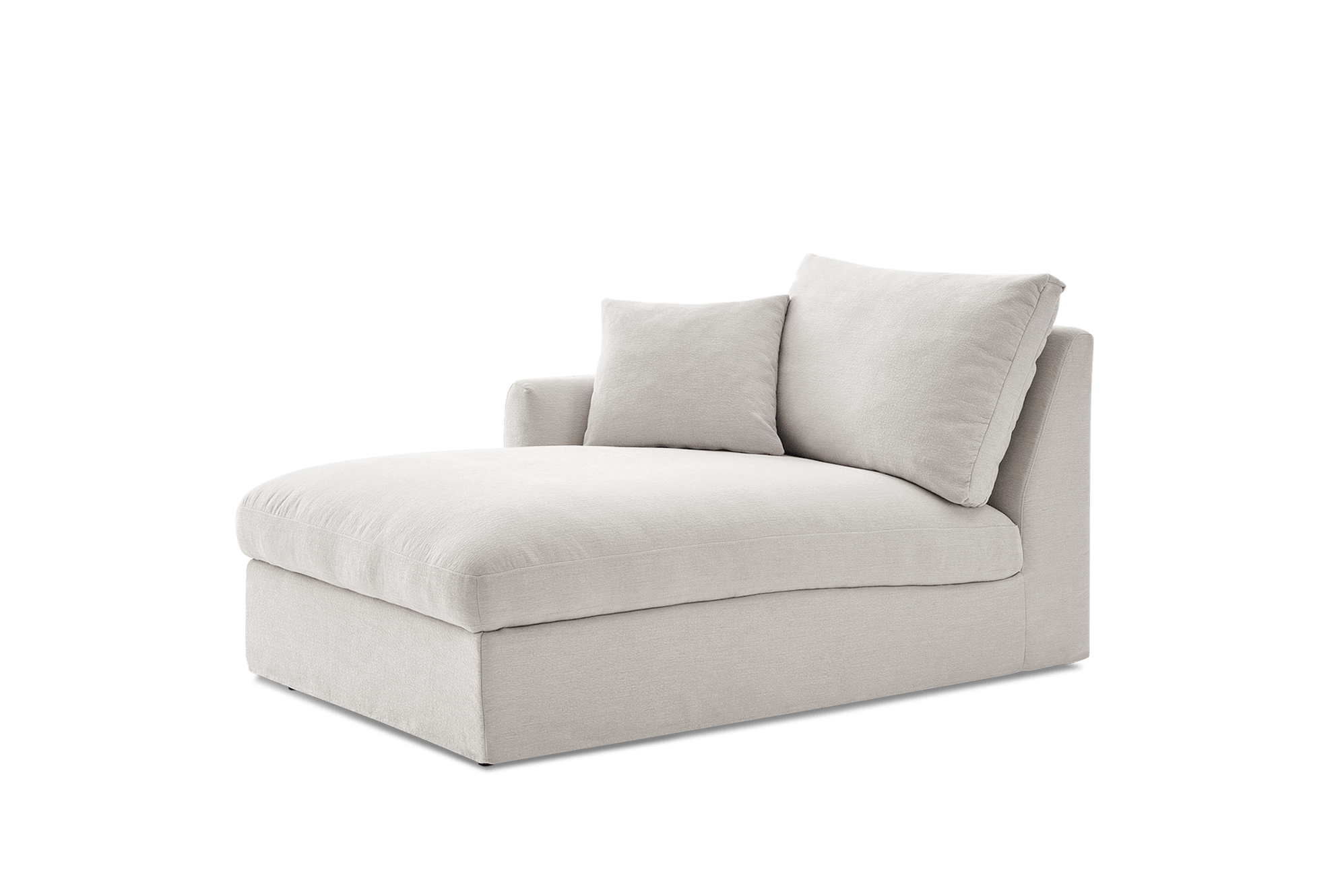 Agnes Slipcover Storage Left Chaise 8