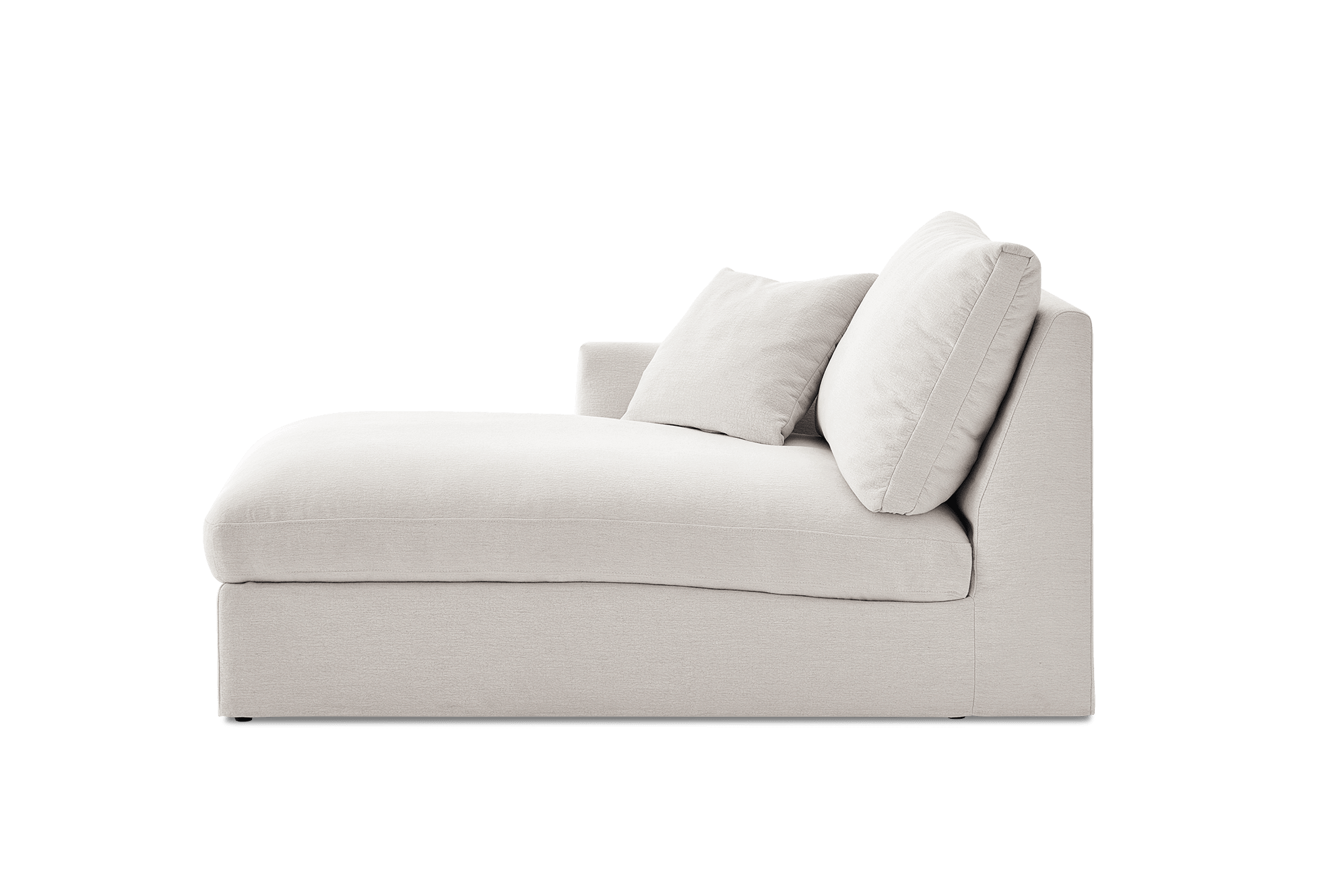 Agnes Slipcover Storage Left Chaise 9