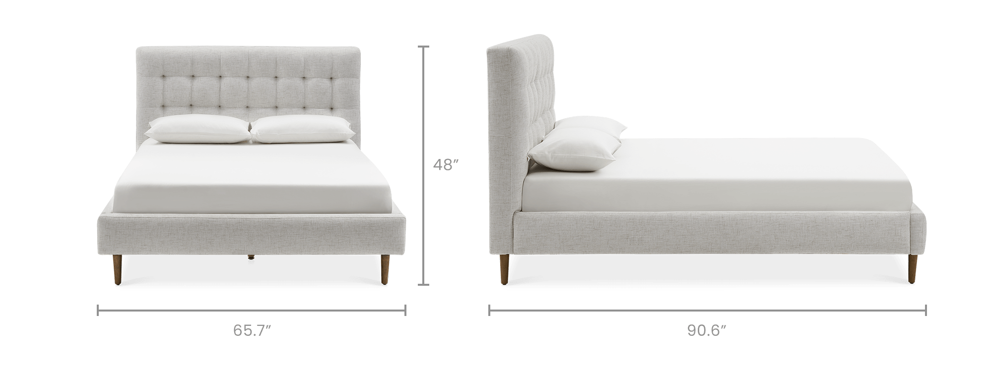 dimension of Madison Bed