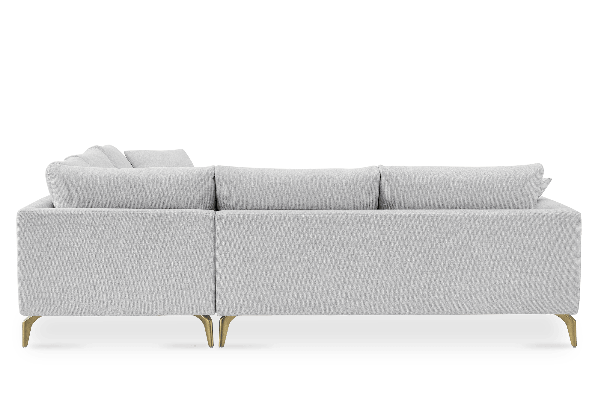 Lena Performance Fabric L-Shape Sectional Sofa 7