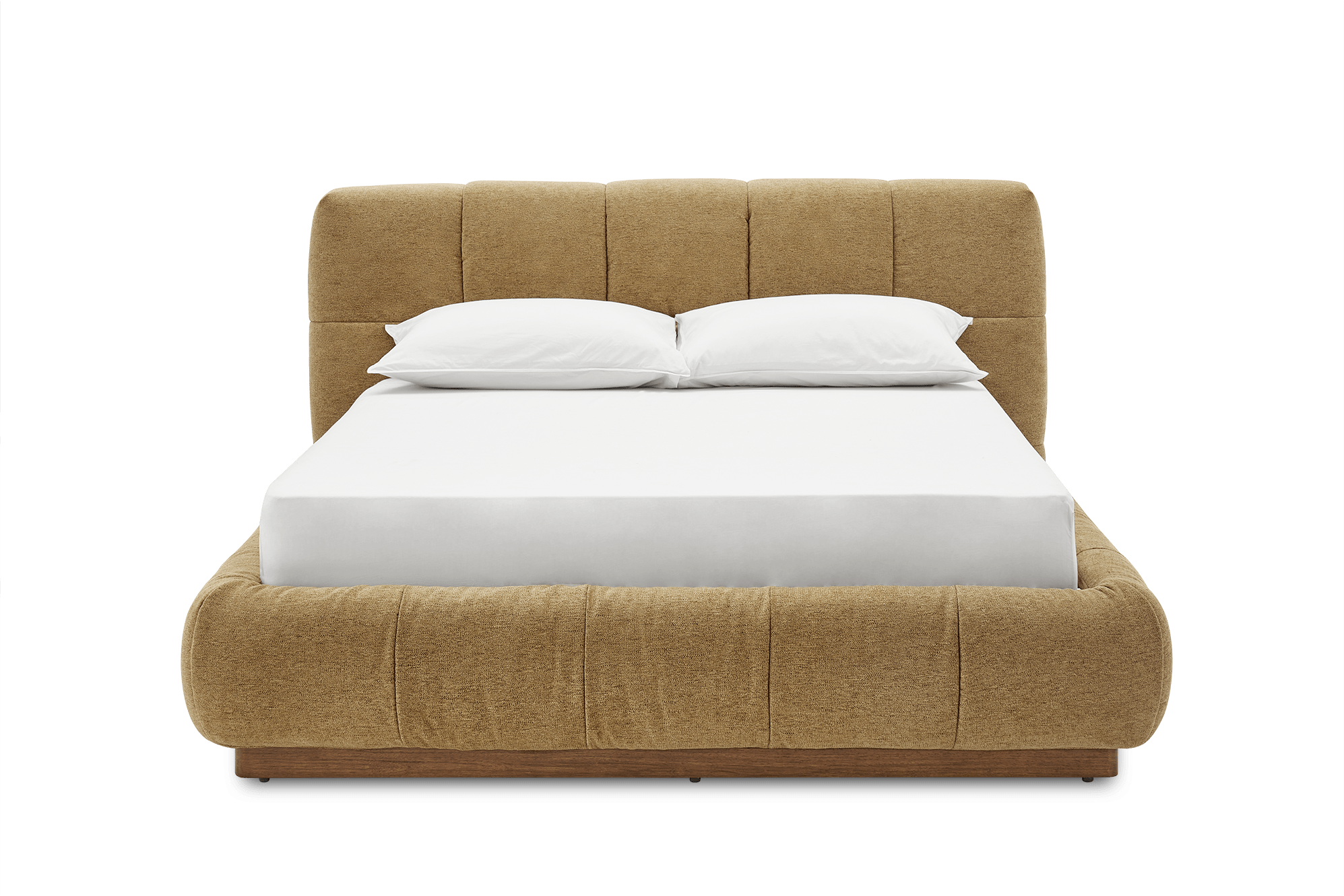 Esmee King Size Ottoman Storage Bed, (Performance Anderson) Mustard Brown