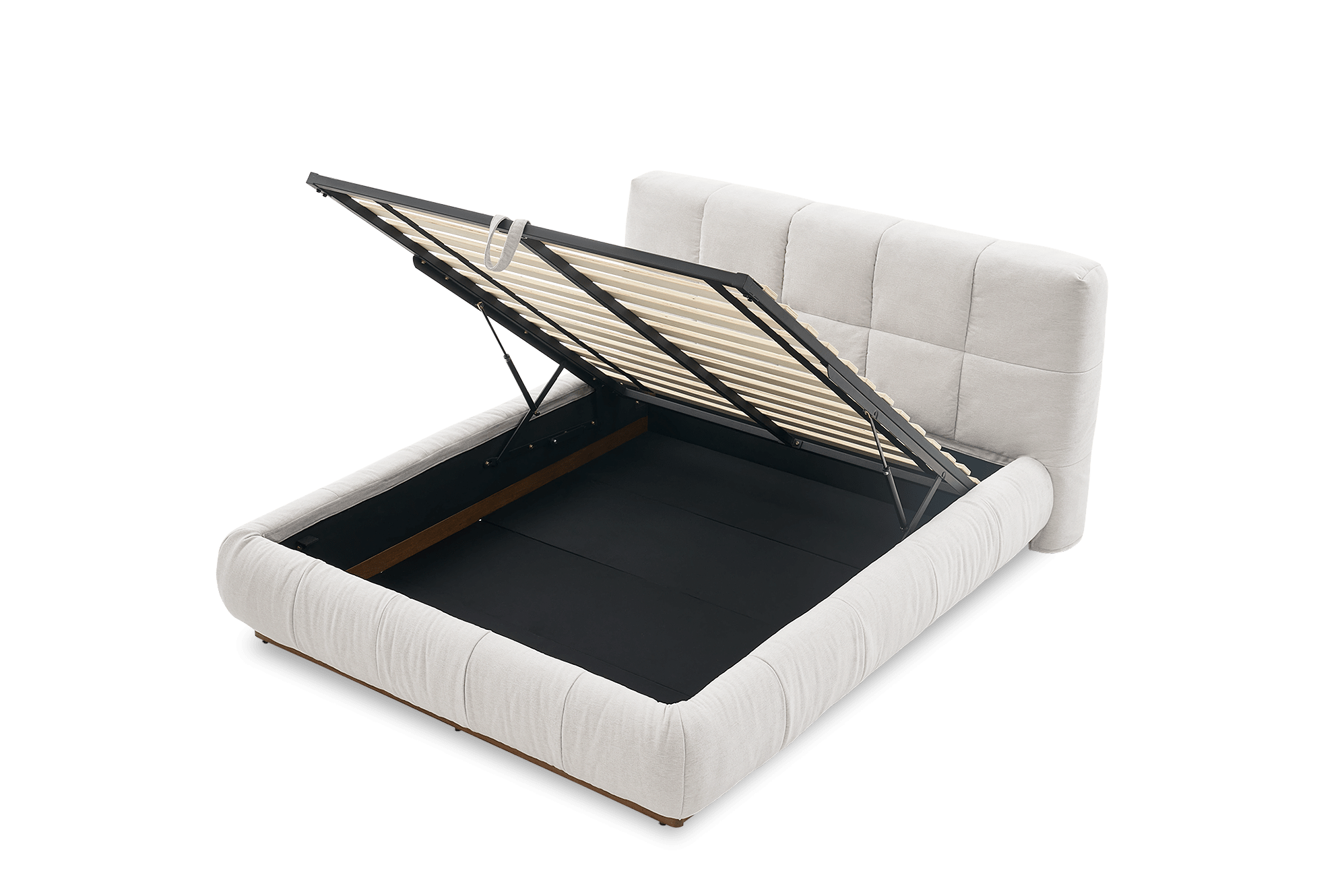 Esmee Performance Fabric Storage Bed 2