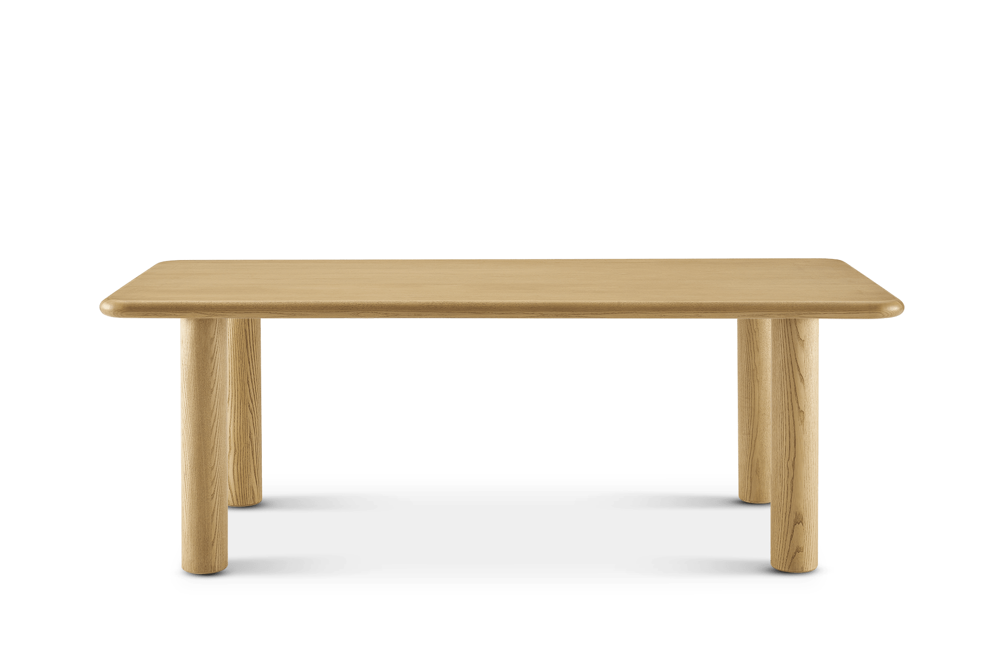 Ashen Dining Table, 71"