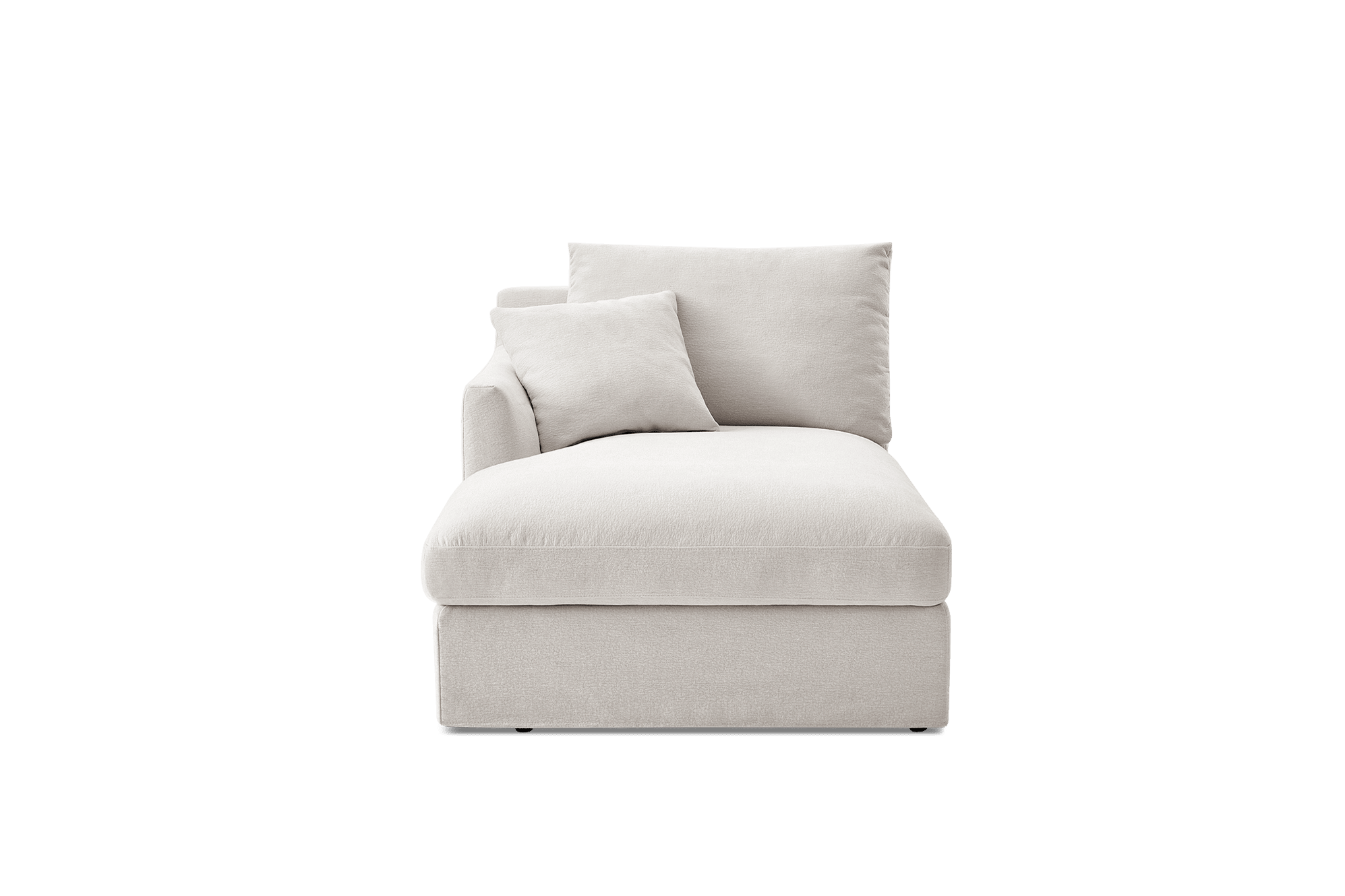 Agnes Slipcover Storage Left Chaise image 0