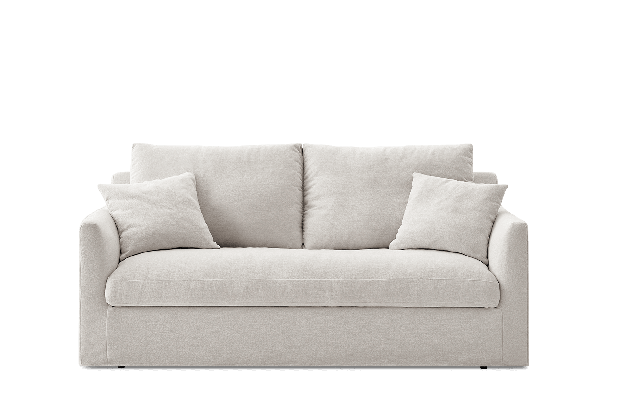 Agnes Slipcover Storage 2 Seater Sofa 2