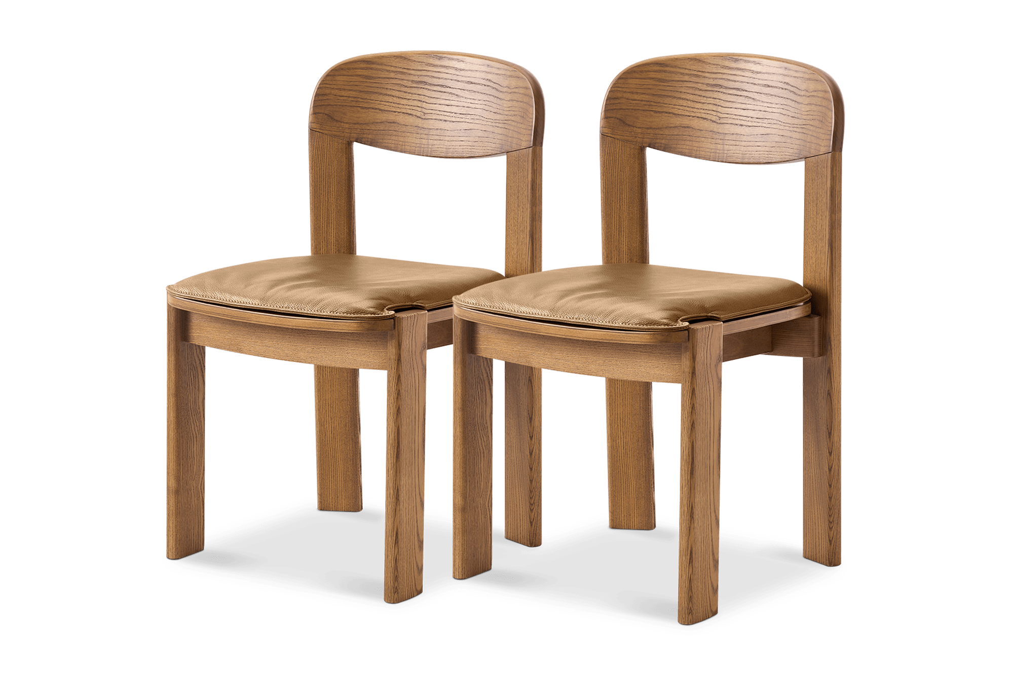 Anya Leather Dining Chair Set 0