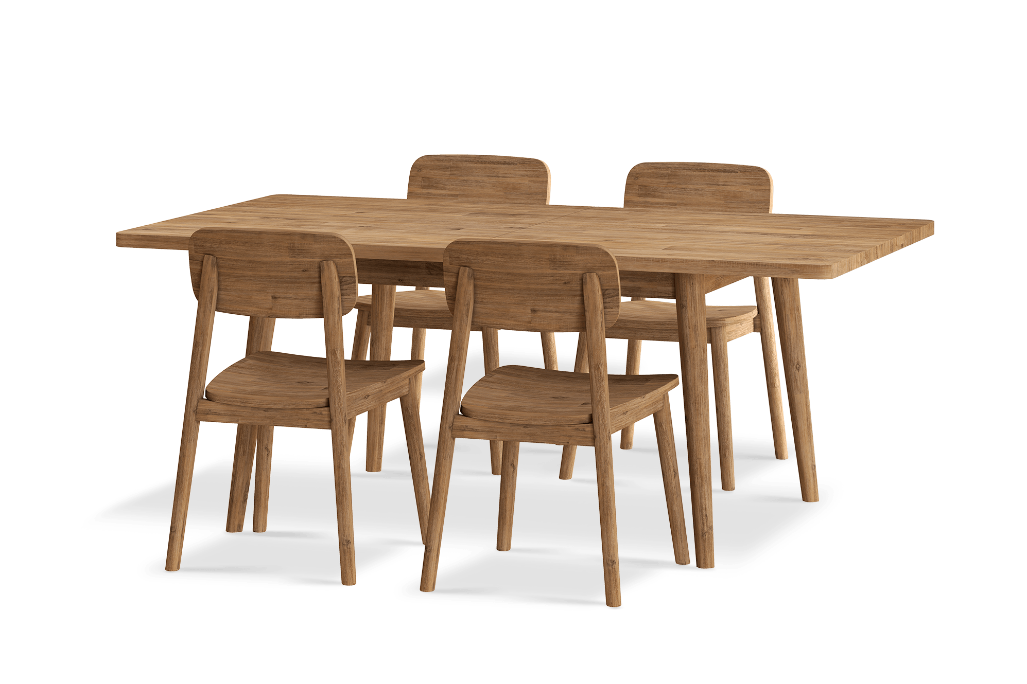 Seb Extendable Dining Set for 6-8 2