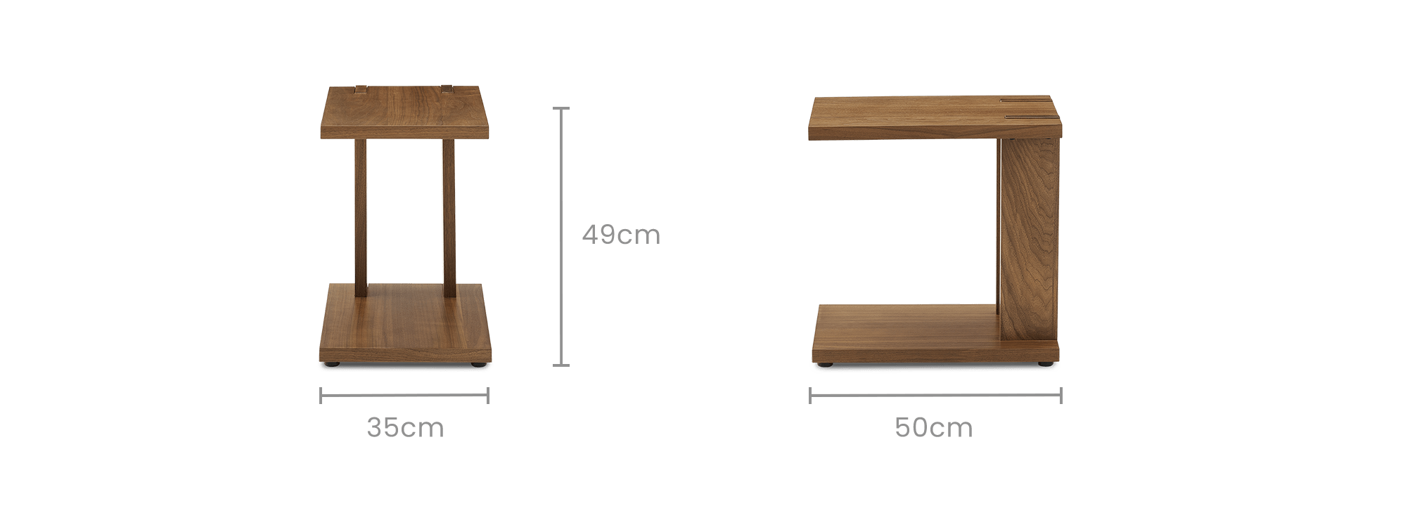 dimension of Mori C-Side Table