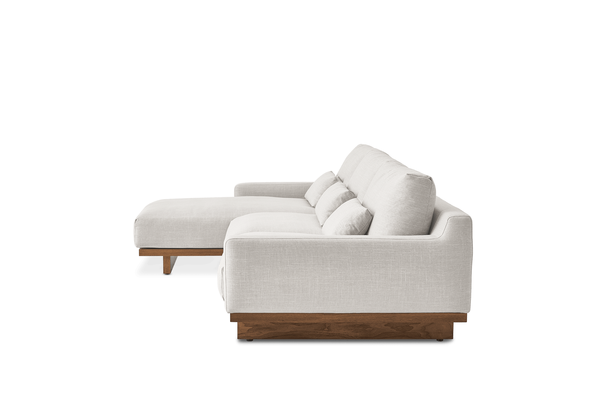 Mori Performance Fabric Chaise Sectional Sofa 11