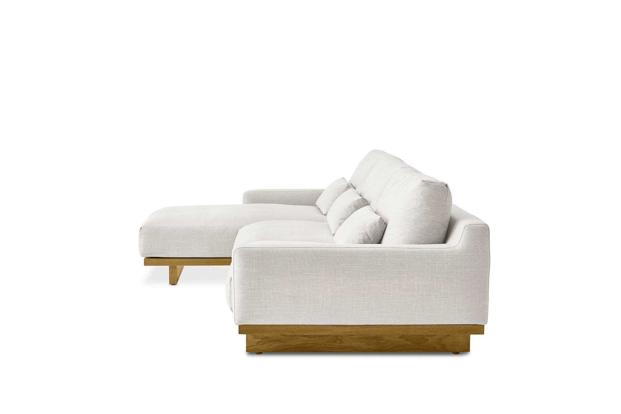 Mori Performance Fabric Chaise Sectional Sofa 11