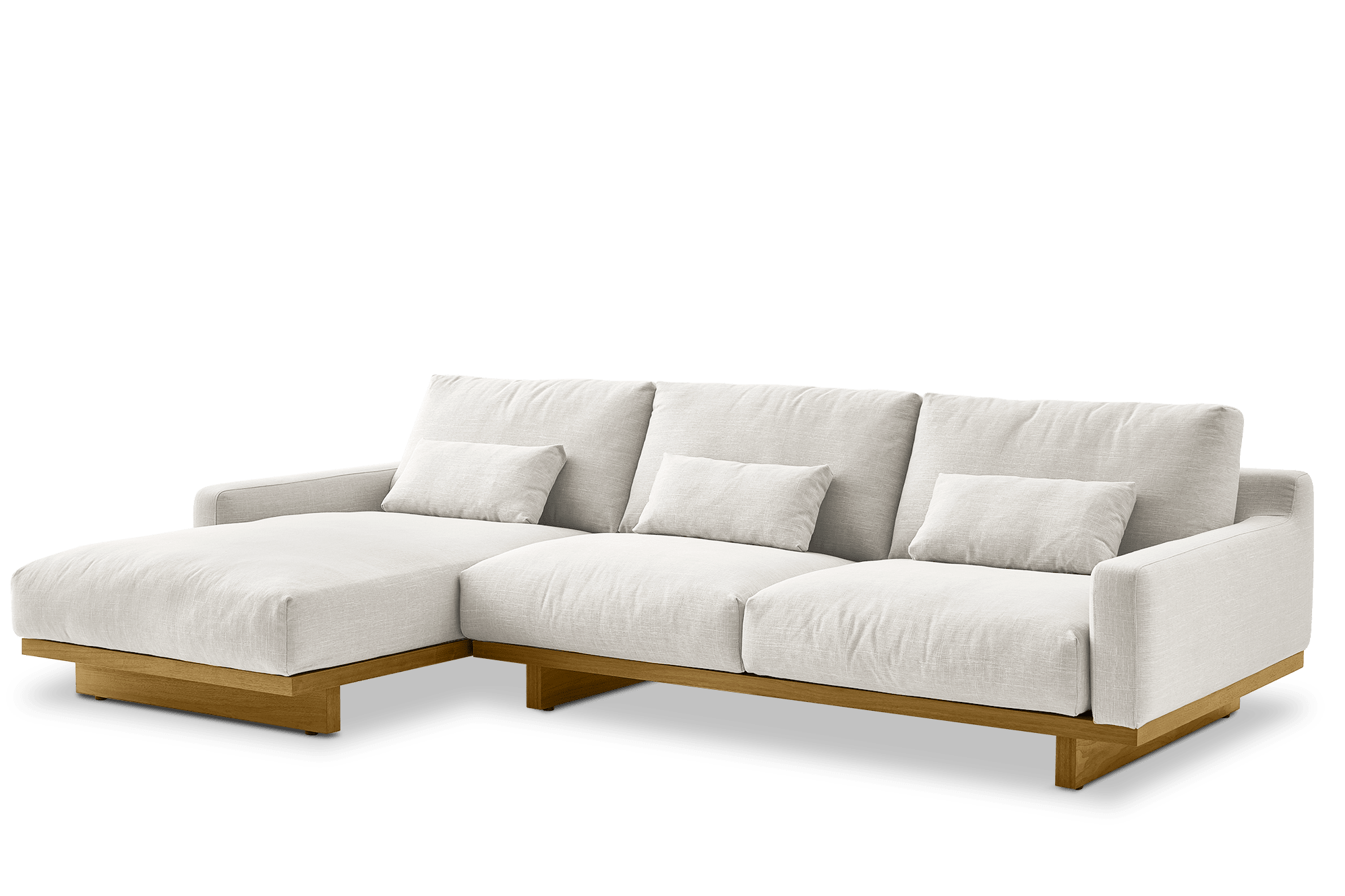 Mori Performance Fabric Chaise Sectional Sofa 10